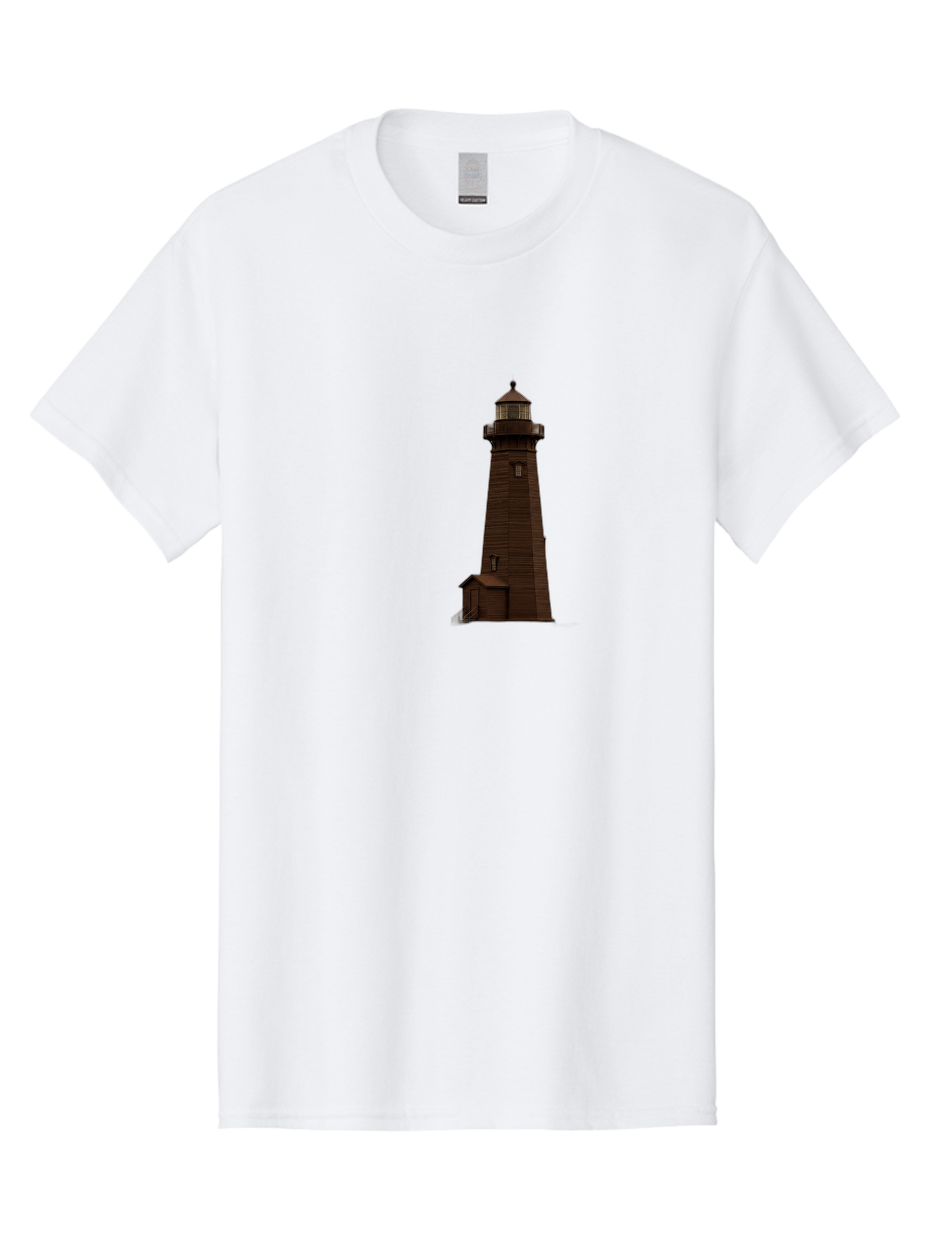 Lighthouse Men'S Graphic Tee, 100% Cotton, Comfortable Casual Summer Wear, Machine Washable, Vintage Camera, Old Camera, Antique Camera, Black Camera, Classic Photography, Photography Equipment, Nostalgic Device, Film Camera, Camera Art Bag727