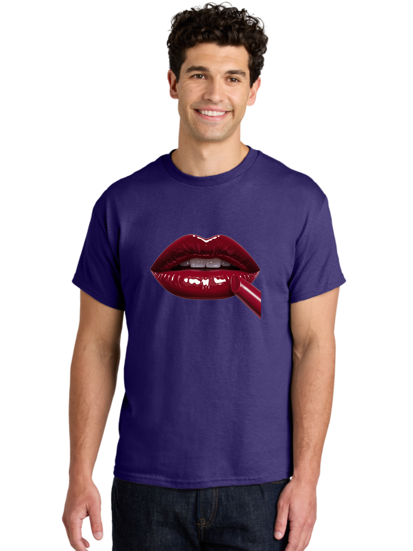 Lipstick Men'S Graphic Tee, 100% Cotton, Comfortable Casual Summer Wear, Machine Washable, Vintage Camera, Old Camera, Antique Camera, Black Camera, Classic Photography, Photography Equipment, Nostalgic Device, Film Camera, Camera Art Bag728