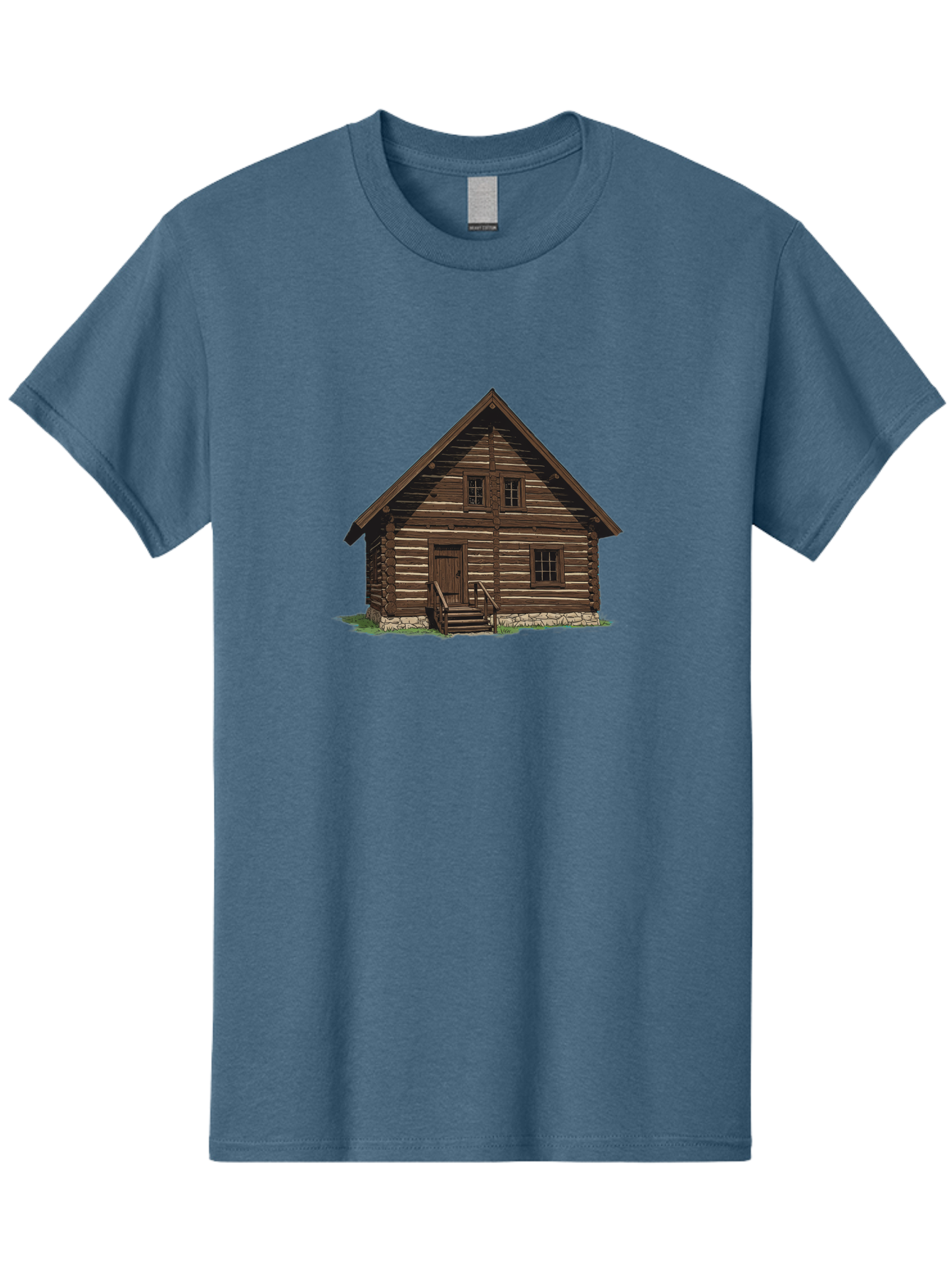 Log-Cabin Men'S Graphic Tee, 100% Cotton, Comfortable Casual Summer Wear, Machine Washable, Vintage Camera, Old Camera, Antique Camera, Black Camera, Classic Photography, Photography Equipment, Nostalgic Device, Film Camera, Camera Art Bag730
