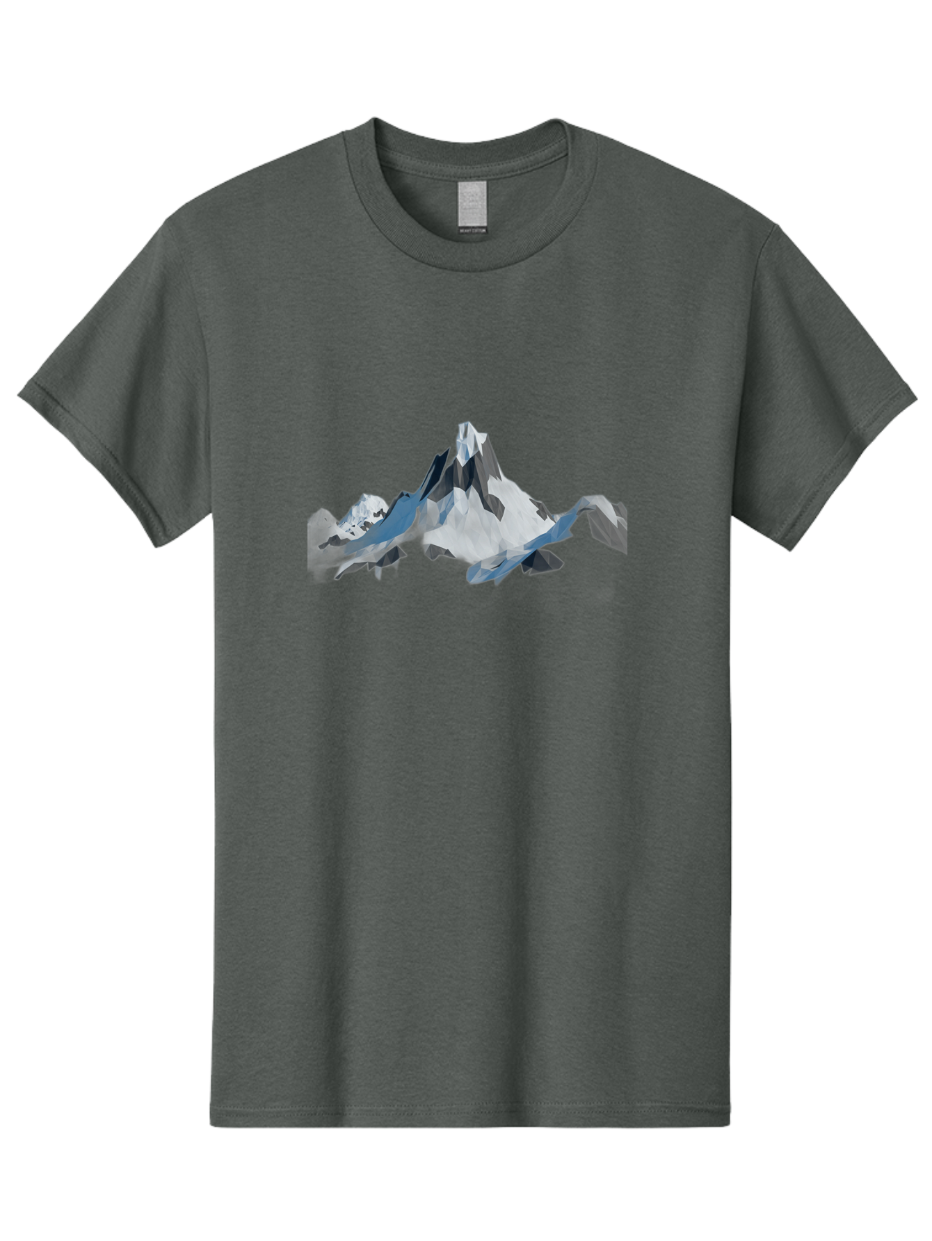 Low-Poly-Mountain-Landscape Men'S Graphic Tee, 100% Cotton, Comfortable Casual Summer Wear, Machine Washable, Vintage Camera, Old Camera, Antique Camera, Black Camera, Classic Photography, Photography Equipment, Nostalgic Device, Film Camera, Bag733