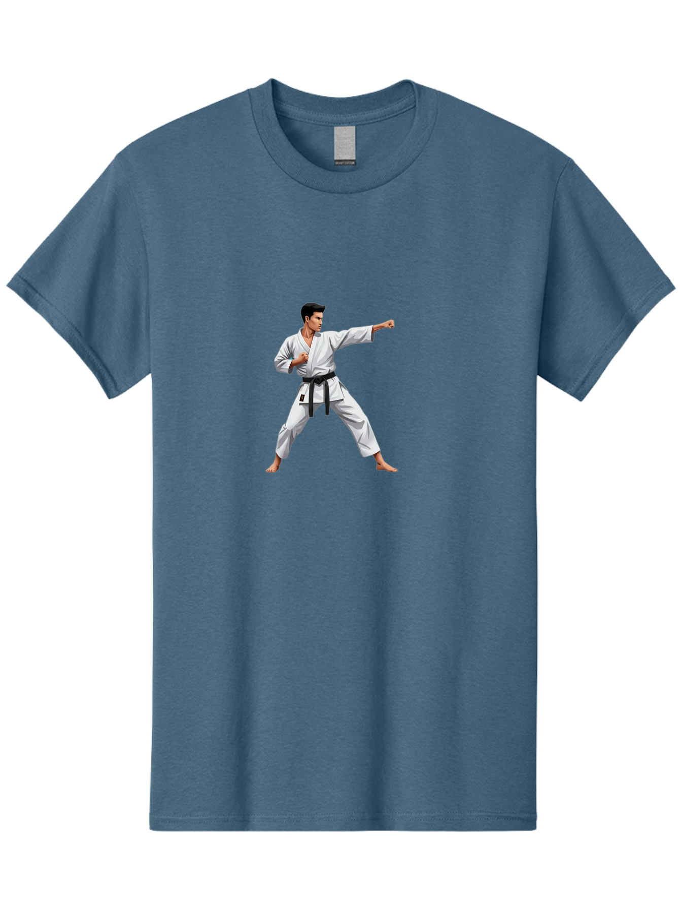 Man-In-Karate-Pose Men'S Graphic Tee, 100% Cotton, Comfortable Casual Summer Wear, Machine Washable, Vintage Camera, Old Camera, Antique Camera, Black Camera, Classic Photography, Photography Equipment, Nostalgic Device, Film Camera, Bag745