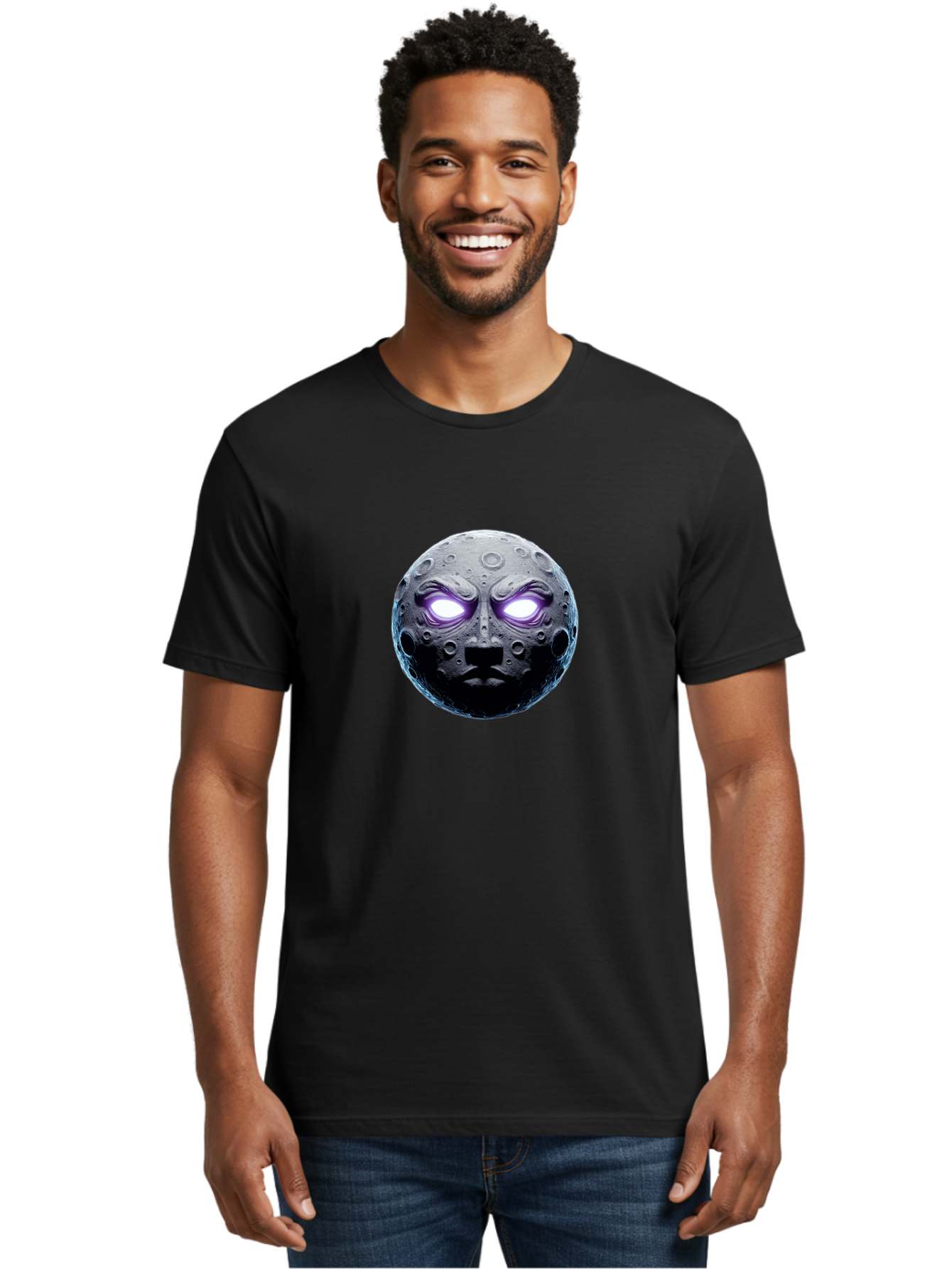Man-In-The-Moon Men'S Graphic Tee, 100% Cotton, Comfortable Casual Summer Wear, Machine Washable, Vintage Camera, Old Camera, Antique Camera, Black Camera, Classic Photography, Photography Equipment, Nostalgic Device, Film Camera, Camera Art Bag746