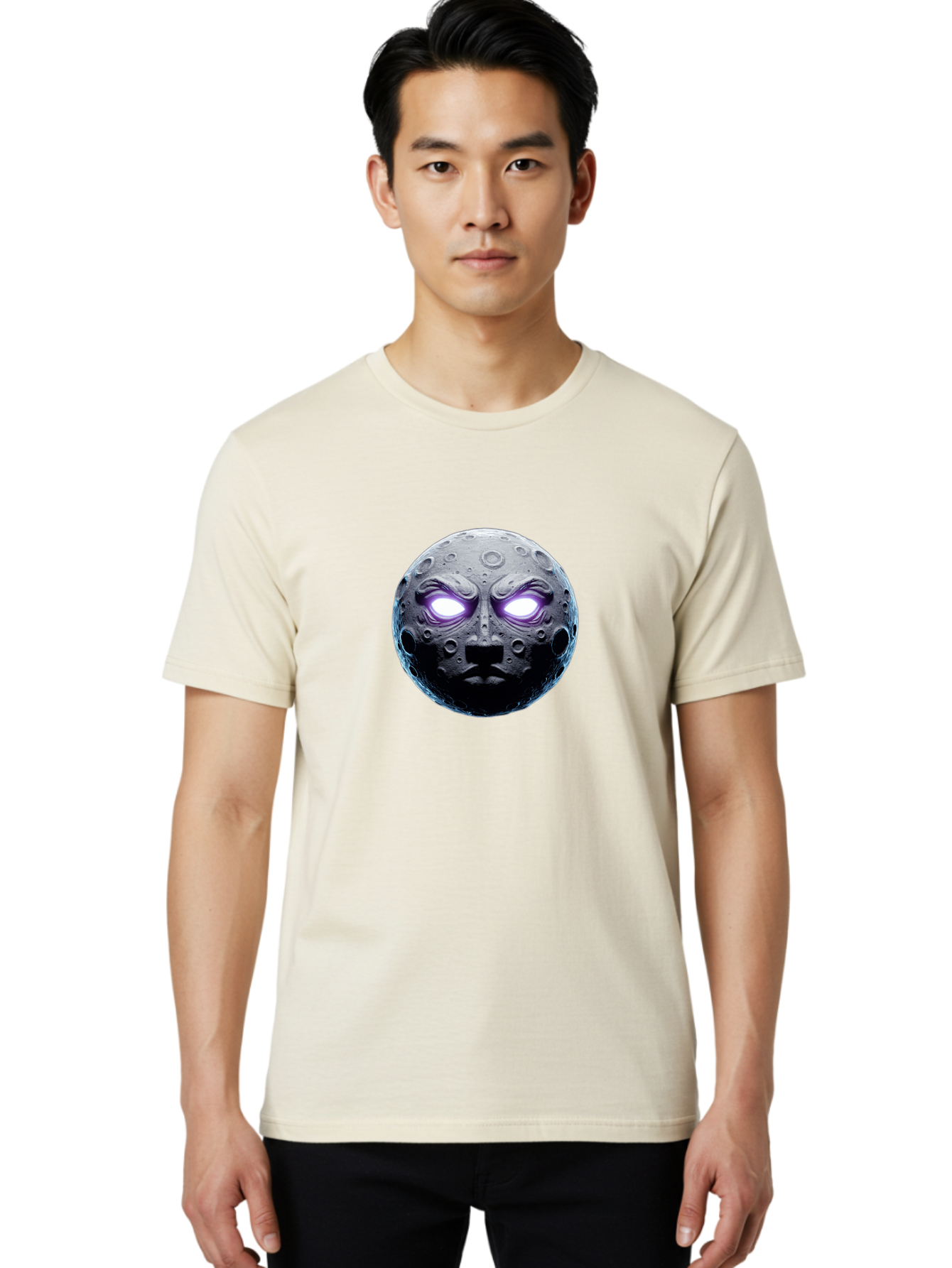 Man-In-The-Moon Men'S Graphic Tee, 100% Cotton, Comfortable Casual Summer Wear, Machine Washable, Vintage Camera, Old Camera, Antique Camera, Black Camera, Classic Photography, Photography Equipment, Nostalgic Device, Film Camera, Camera Art Bag746