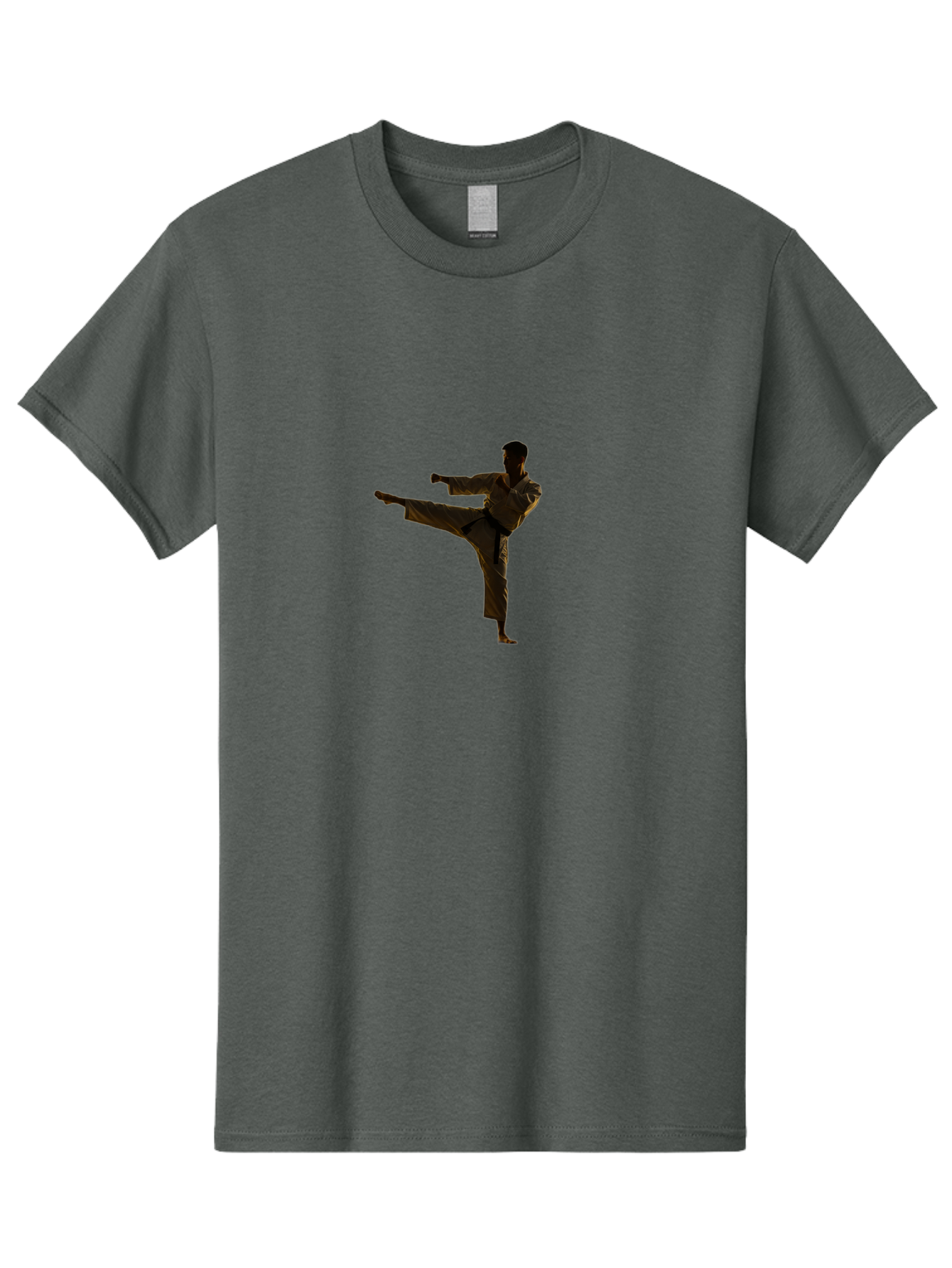 Man-Practicing-Karate Men'S Graphic Tee, 100% Cotton, Comfortable Casual Summer Wear, Machine Washable, Vintage Camera, Old Camera, Antique Camera, Black Camera, Classic Photography, Photography Equipment, Nostalgic Device, Film Camera, Bag748
