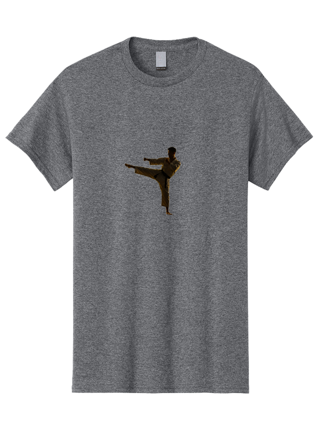 Man-Practicing-Karate Men'S Graphic Tee, 100% Cotton, Comfortable Casual Summer Wear, Machine Washable, Vintage Camera, Old Camera, Antique Camera, Black Camera, Classic Photography, Photography Equipment, Nostalgic Device, Film Camera, Bag748