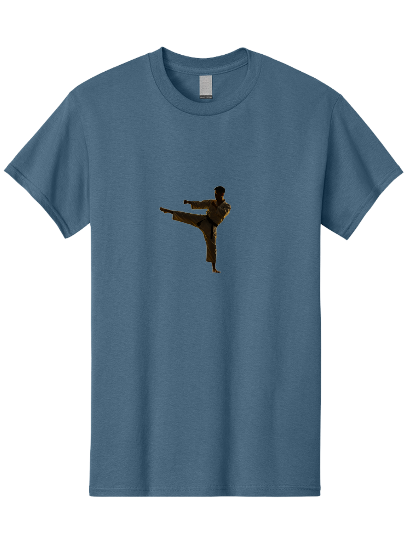 Man-Practicing-Karate Men'S Graphic Tee, 100% Cotton, Comfortable Casual Summer Wear, Machine Washable, Vintage Camera, Old Camera, Antique Camera, Black Camera, Classic Photography, Photography Equipment, Nostalgic Device, Film Camera, Bag748