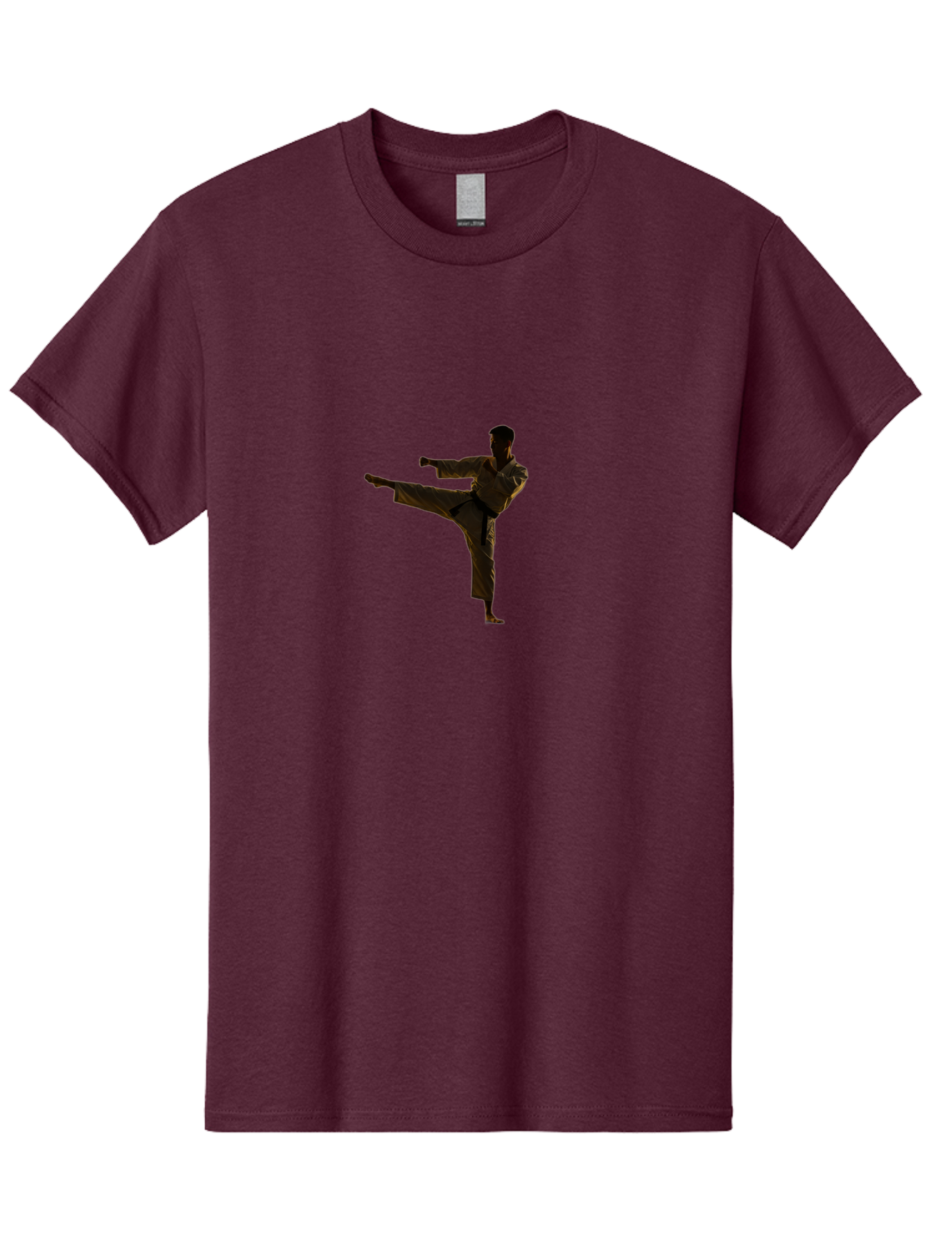 Man-Practicing-Karate Men'S Graphic Tee, 100% Cotton, Comfortable Casual Summer Wear, Machine Washable, Vintage Camera, Old Camera, Antique Camera, Black Camera, Classic Photography, Photography Equipment, Nostalgic Device, Film Camera, Bag748