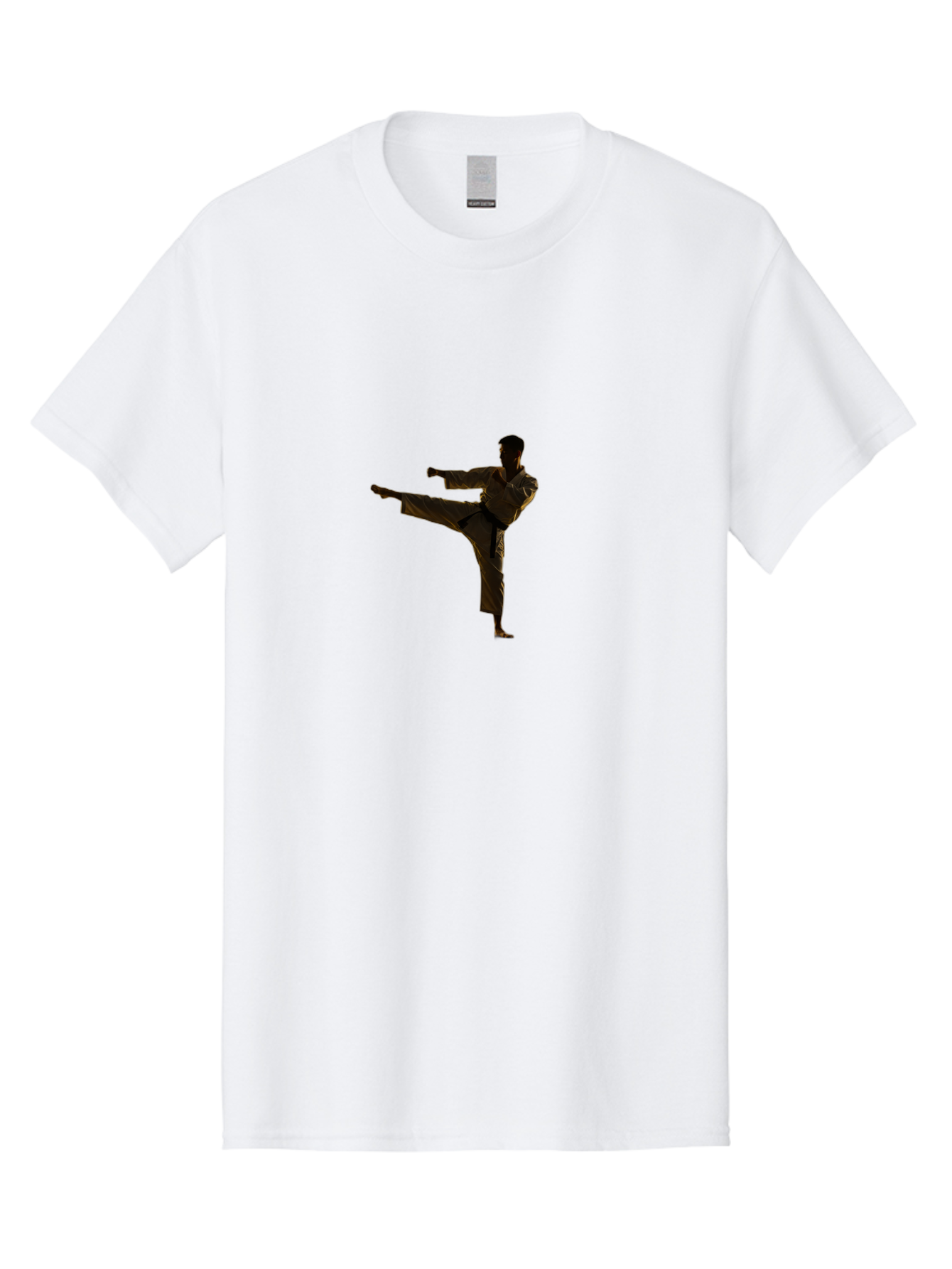 Man-Practicing-Karate Men'S Graphic Tee, 100% Cotton, Comfortable Casual Summer Wear, Machine Washable, Vintage Camera, Old Camera, Antique Camera, Black Camera, Classic Photography, Photography Equipment, Nostalgic Device, Film Camera, Bag748