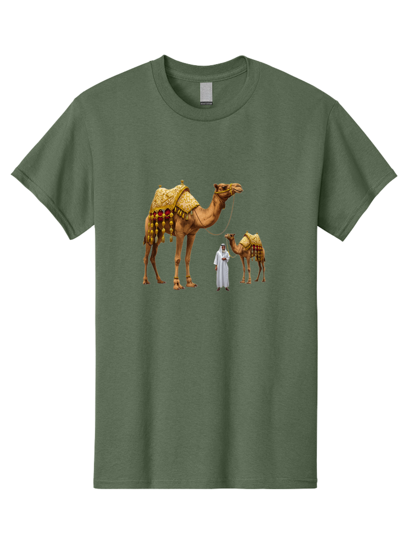 Man-With-Camels Men'S Graphic Tee, 100% Cotton, Comfortable Casual Summer Wear, Machine Washable, Vintage Camera, Old Camera, Antique Camera, Black Camera, Classic Photography, Photography Equipment, Nostalgic Device, Film Camera, Camera Art Bag751