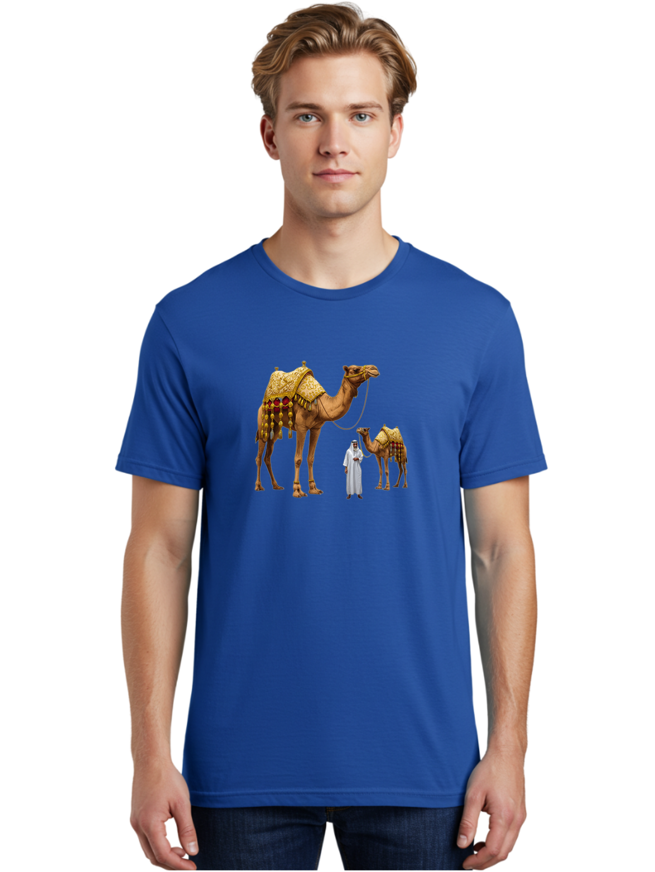 Man-With-Camels Men'S Graphic Tee, 100% Cotton, Comfortable Casual Summer Wear, Machine Washable, Vintage Camera, Old Camera, Antique Camera, Black Camera, Classic Photography, Photography Equipment, Nostalgic Device, Film Camera, Camera Art Bag751