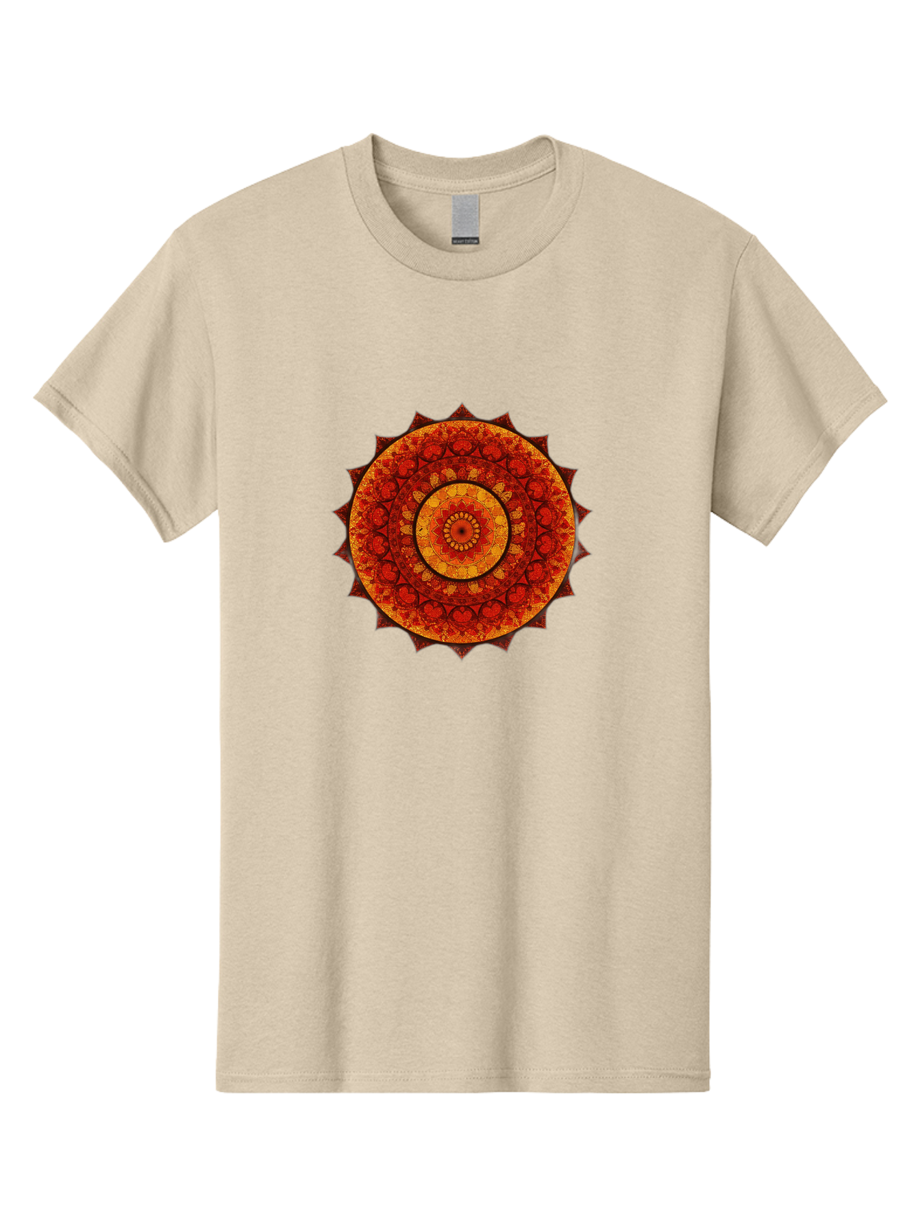 Mandala-1 Men'S Graphic Tee, 100% Cotton, Comfortable Casual Summer Wear, Machine Washable, Vintage Camera, Old Camera, Antique Camera, Black Camera, Classic Photography, Photography Equipment, Nostalgic Device, Film Camera, Camera Art Bag753