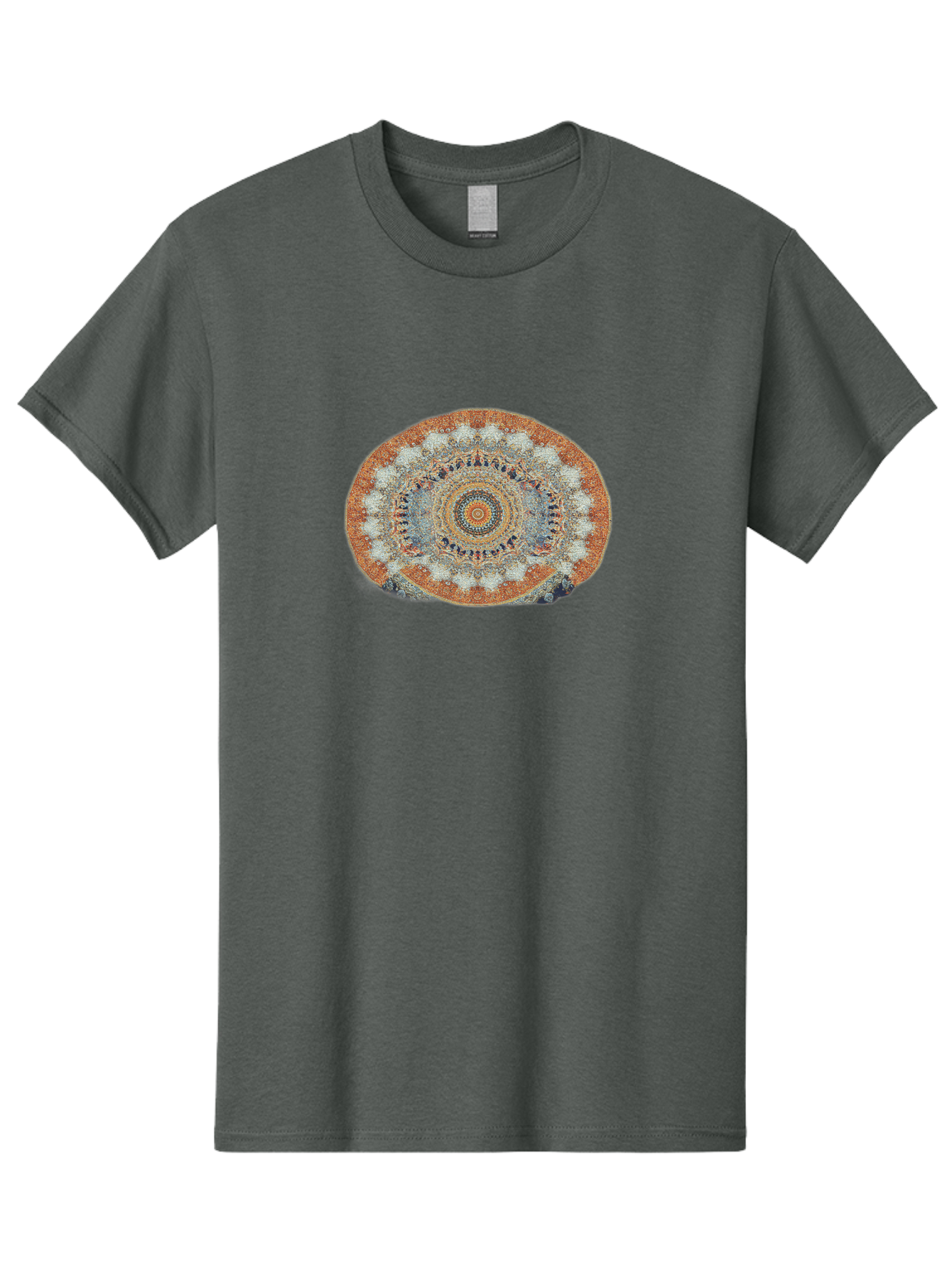 Mandala-Rug Men'S Graphic Tee, 100% Cotton, Comfortable Casual Summer Wear, Machine Washable, Vintage Camera, Old Camera, Antique Camera, Black Camera, Classic Photography, Photography Equipment, Nostalgic Device, Film Camera, Camera Art Bag754