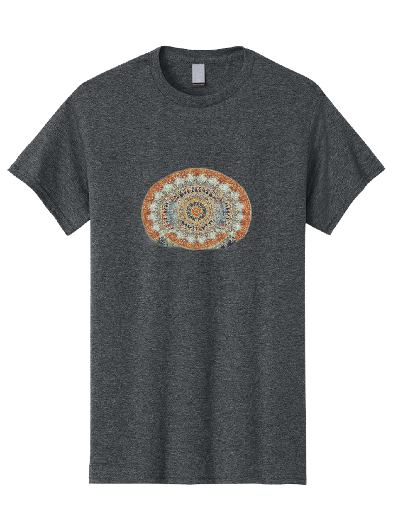 Mandala-Rug Men'S Graphic Tee, 100% Cotton, Comfortable Casual Summer Wear, Machine Washable, Vintage Camera, Old Camera, Antique Camera, Black Camera, Classic Photography, Photography Equipment, Nostalgic Device, Film Camera, Camera Art Bag754