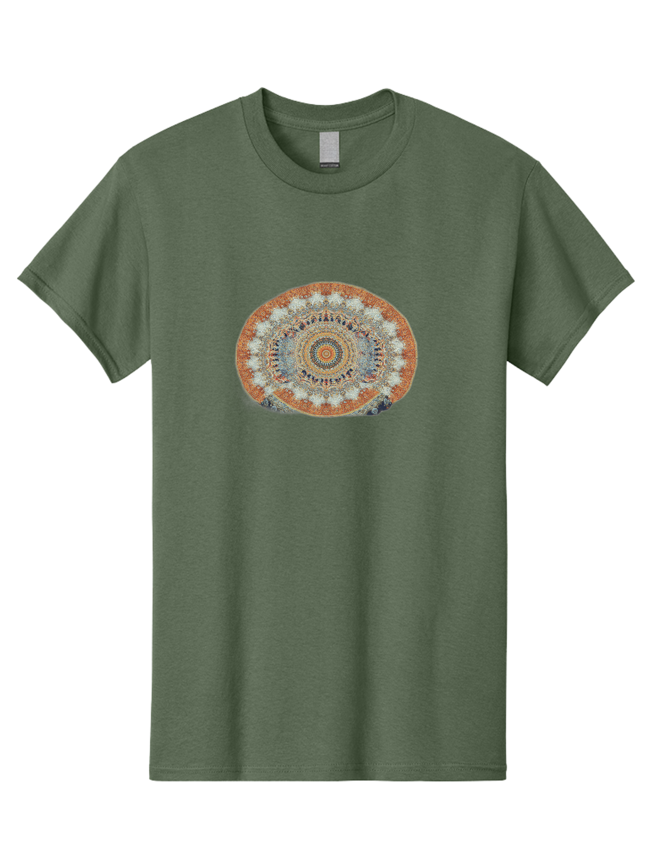 Mandala-Rug Men'S Graphic Tee, 100% Cotton, Comfortable Casual Summer Wear, Machine Washable, Vintage Camera, Old Camera, Antique Camera, Black Camera, Classic Photography, Photography Equipment, Nostalgic Device, Film Camera, Camera Art Bag754