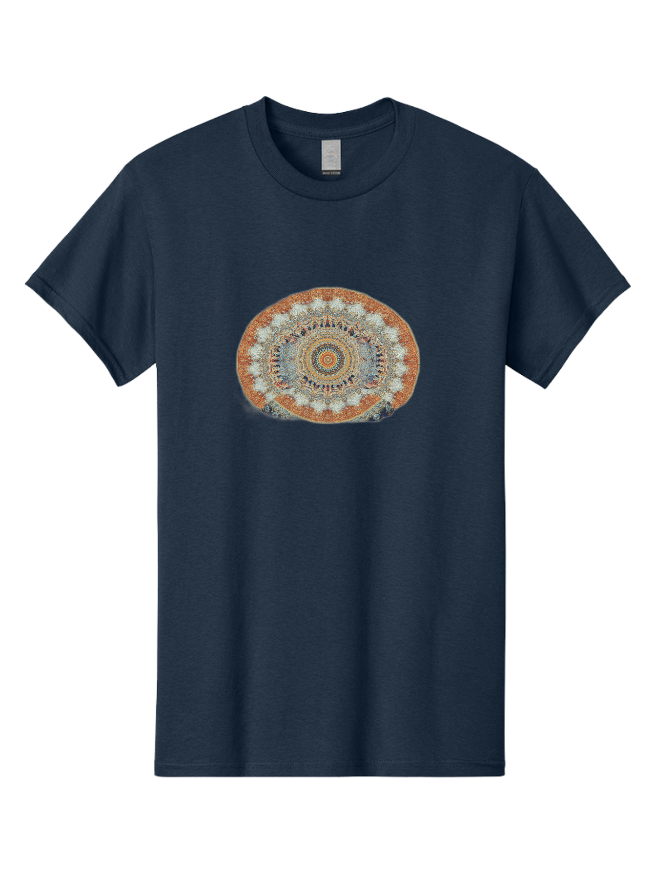 Mandala-Rug Men'S Graphic Tee, 100% Cotton, Comfortable Casual Summer Wear, Machine Washable, Vintage Camera, Old Camera, Antique Camera, Black Camera, Classic Photography, Photography Equipment, Nostalgic Device, Film Camera, Camera Art Bag754