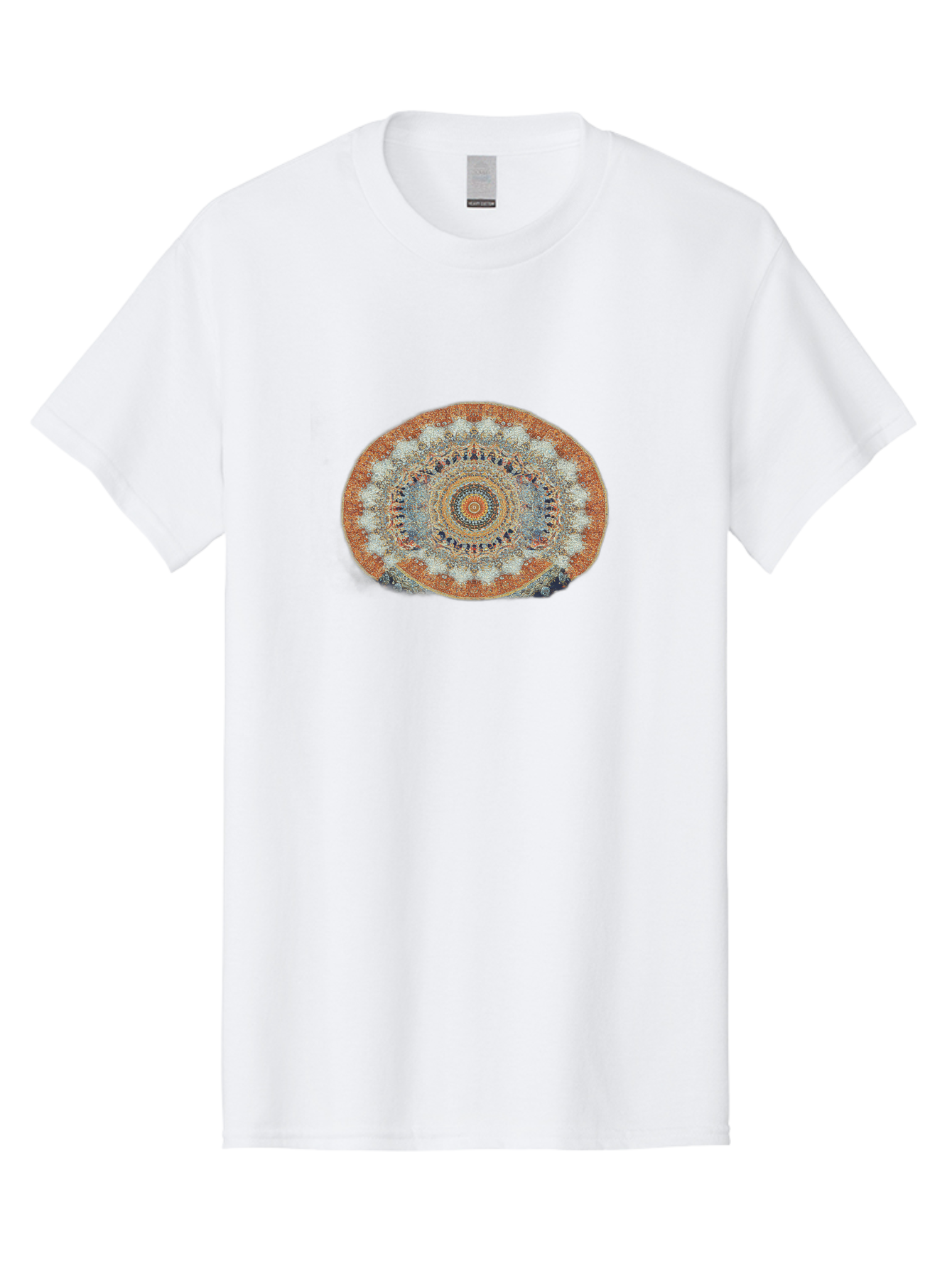 Mandala-Rug Men'S Graphic Tee, 100% Cotton, Comfortable Casual Summer Wear, Machine Washable, Vintage Camera, Old Camera, Antique Camera, Black Camera, Classic Photography, Photography Equipment, Nostalgic Device, Film Camera, Camera Art Bag754
