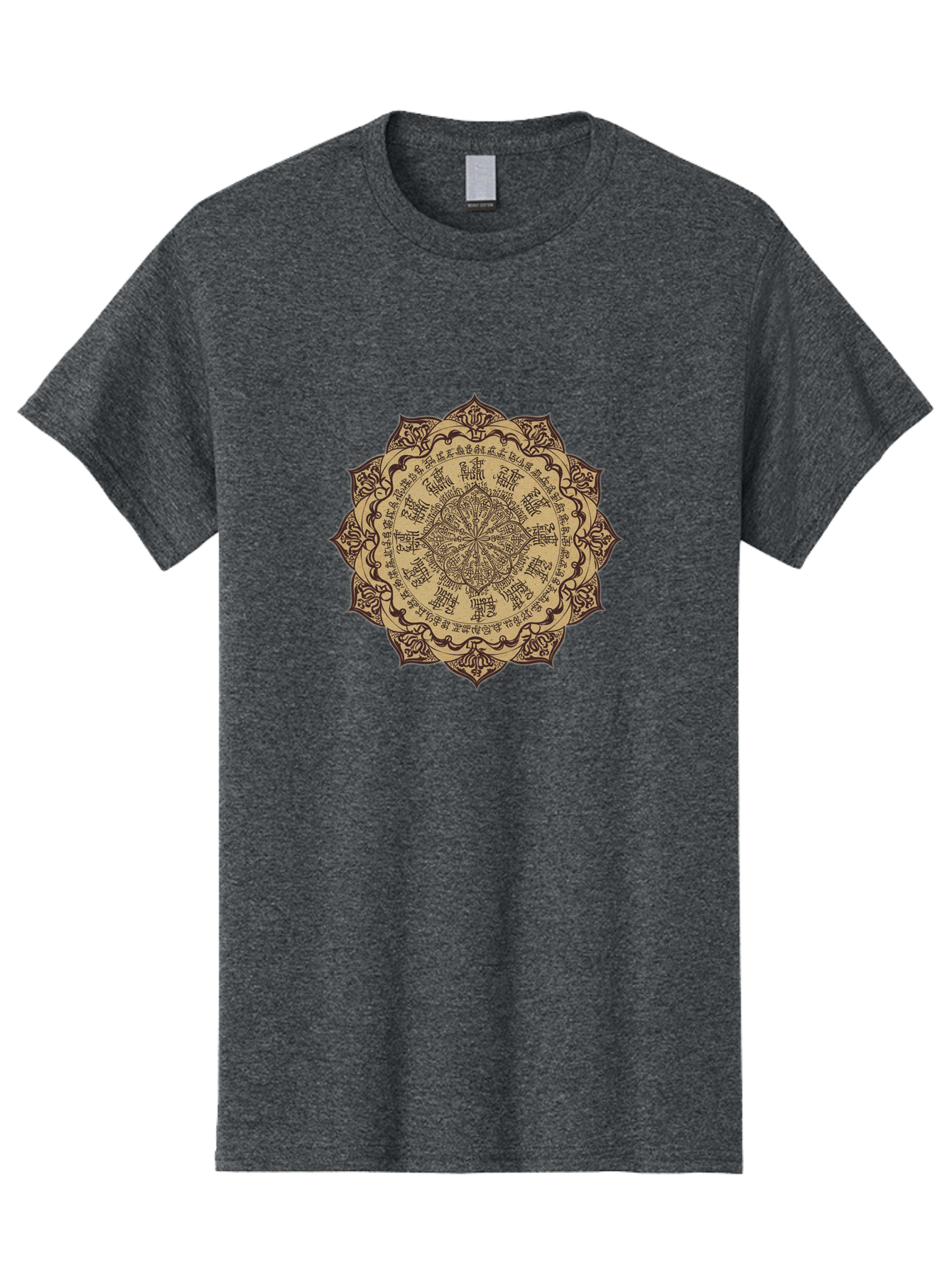 Mandala Men'S Graphic Tee, 100% Cotton, Comfortable Casual Summer Wear, Machine Washable, Vintage Camera, Old Camera, Antique Camera, Black Camera, Classic Photography, Photography Equipment, Nostalgic Device, Film Camera, Camera Art Bag756