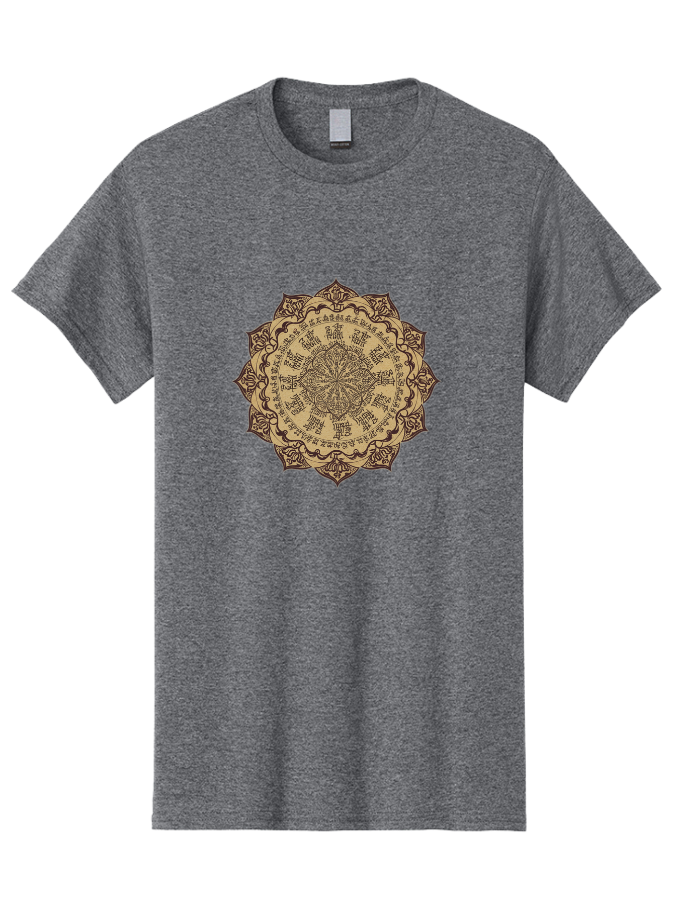 Mandala Men'S Graphic Tee, 100% Cotton, Comfortable Casual Summer Wear, Machine Washable, Vintage Camera, Old Camera, Antique Camera, Black Camera, Classic Photography, Photography Equipment, Nostalgic Device, Film Camera, Camera Art Bag756