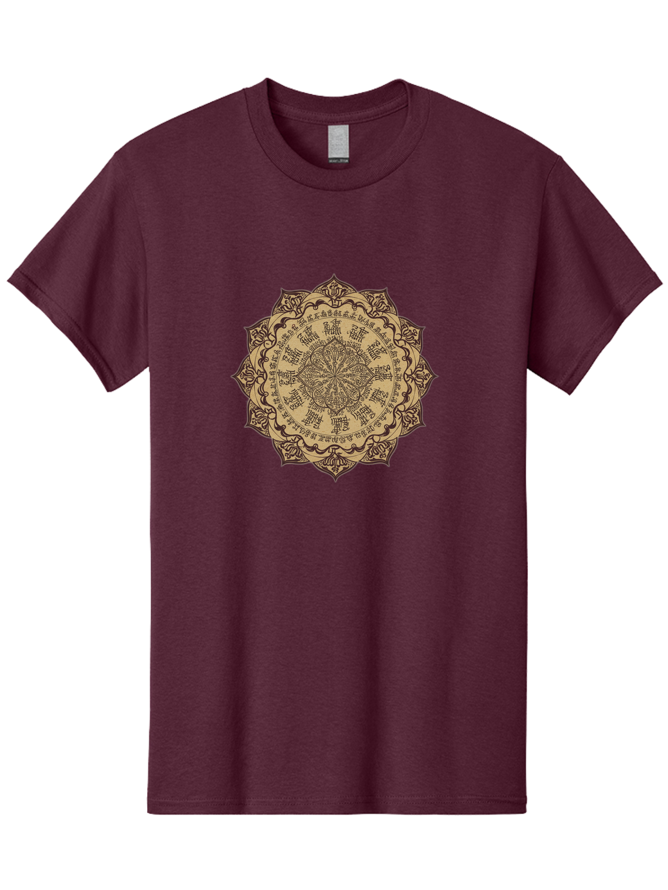 Mandala Men'S Graphic Tee, 100% Cotton, Comfortable Casual Summer Wear, Machine Washable, Vintage Camera, Old Camera, Antique Camera, Black Camera, Classic Photography, Photography Equipment, Nostalgic Device, Film Camera, Camera Art Bag756