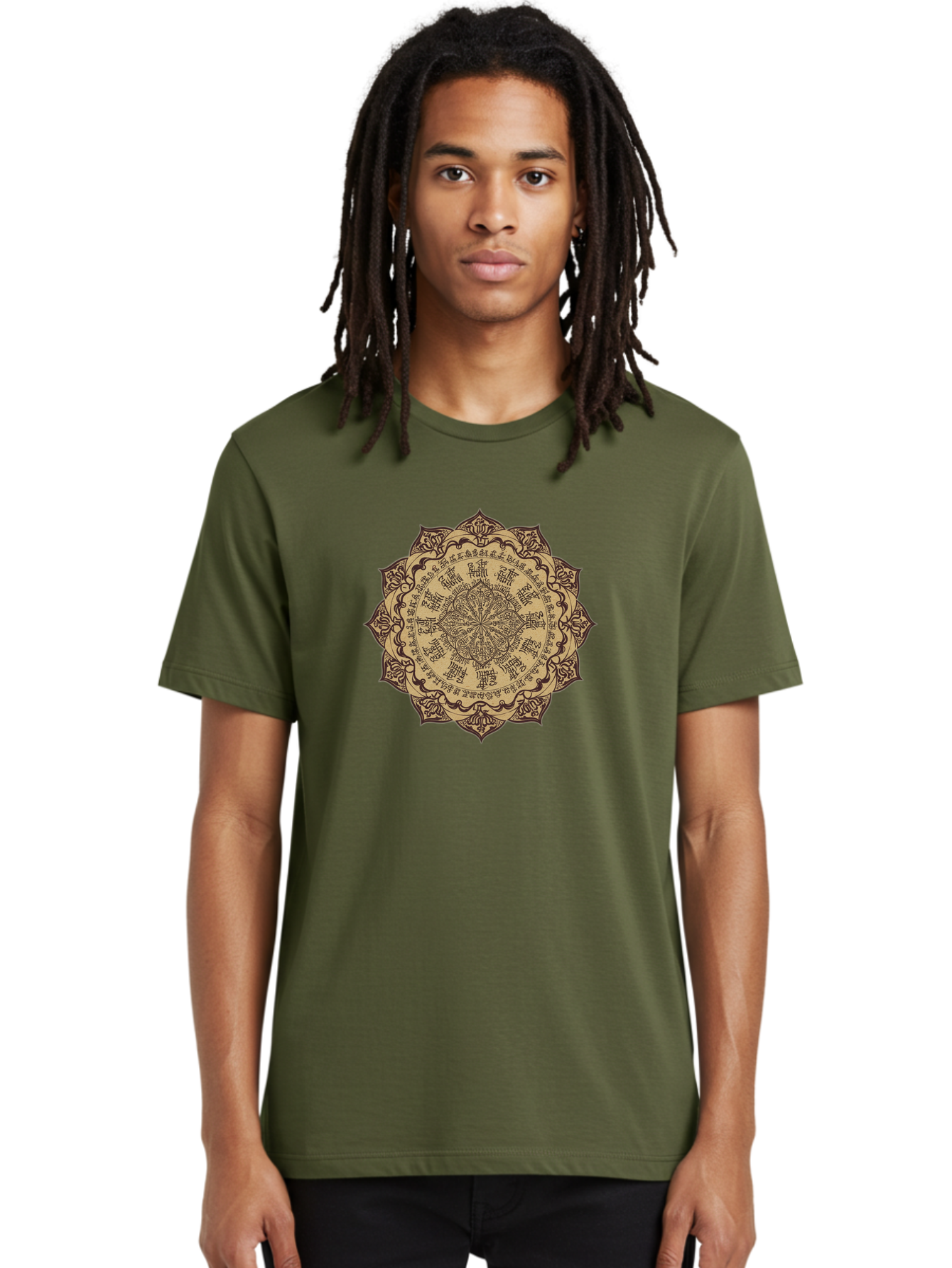 Mandala Men'S Graphic Tee, 100% Cotton, Comfortable Casual Summer Wear, Machine Washable, Vintage Camera, Old Camera, Antique Camera, Black Camera, Classic Photography, Photography Equipment, Nostalgic Device, Film Camera, Camera Art Bag756