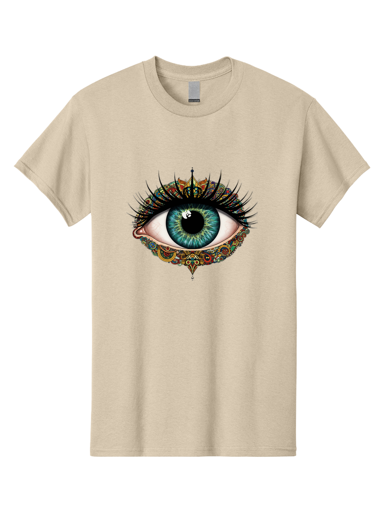 Mandalas-Eye Men'S Graphic Tee, 100% Cotton, Comfortable Casual Summer Wear, Machine Washable, Vintage Camera, Old Camera, Antique Camera, Black Camera, Classic Photography, Photography Equipment, Nostalgic Device, Film Camera, Camera Art Bag757