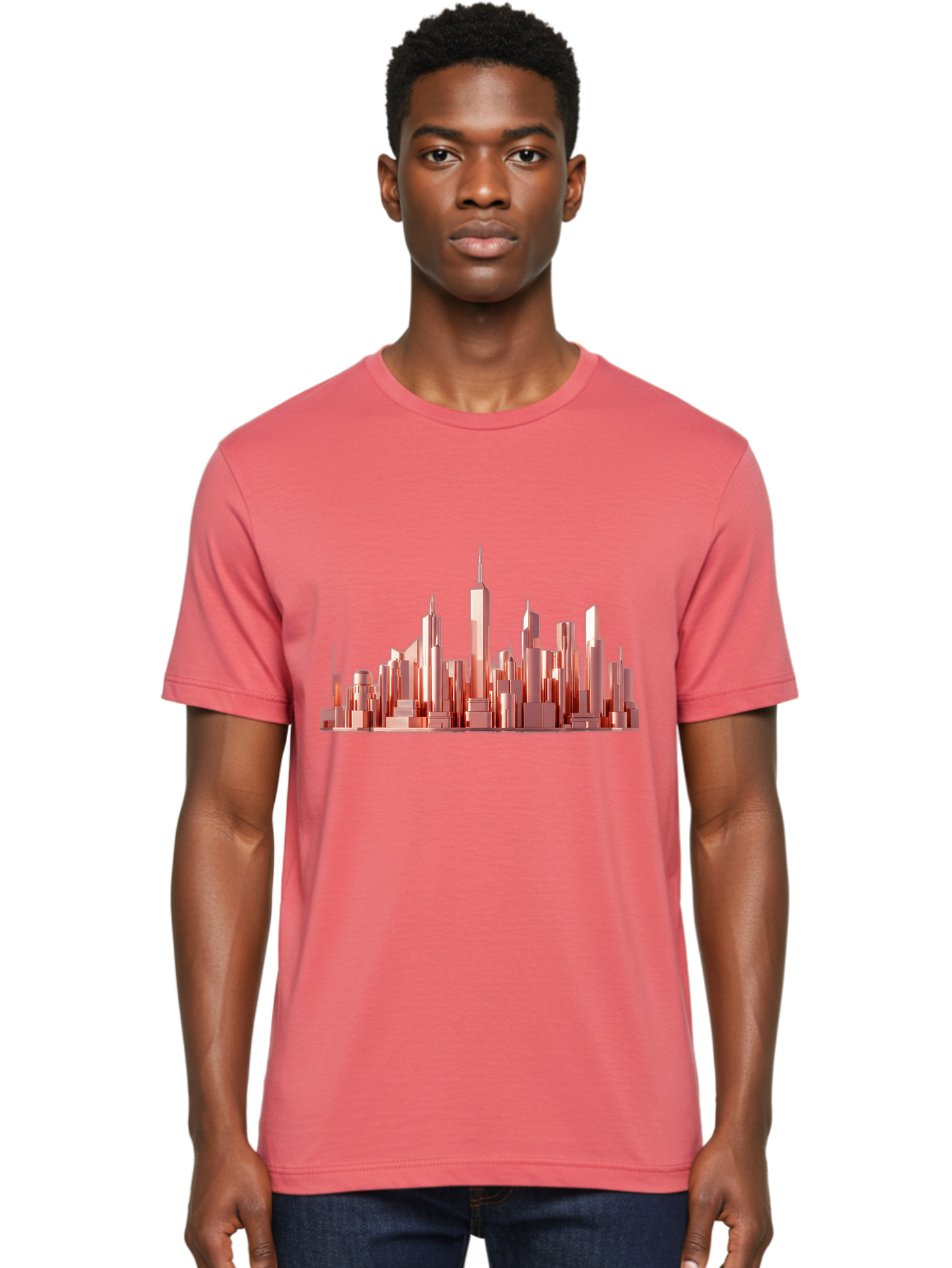 Manhattan-Skyline Men'S Graphic Tee, 100% Cotton, Comfortable Casual Summer Wear, Machine Washable, Vintage Camera, Old Camera, Antique Camera, Black Camera, Classic Photography, Photography Equipment, Nostalgic Device, Film Camera, Camera Art Bag758