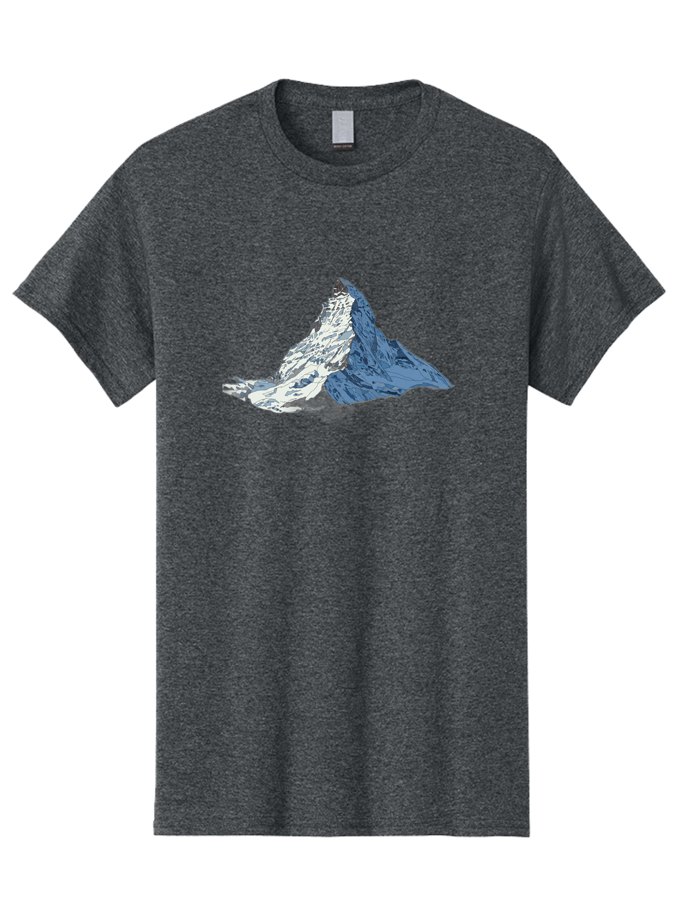 Matterhorn Men'S Graphic Tee, 100% Cotton, Comfortable Casual Summer Wear, Machine Washable, Vintage Camera, Old Camera, Antique Camera, Black Camera, Classic Photography, Photography Equipment, Nostalgic Device, Film Camera, Camera Art Bag763