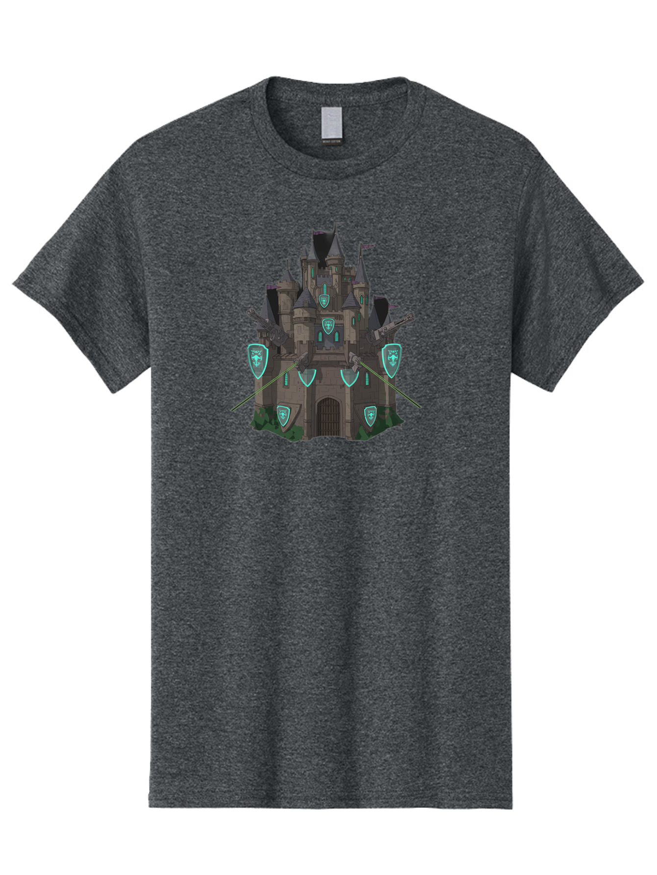 Medieval-Castle-1 Men'S Graphic Tee, 100% Cotton, Comfortable Casual Summer Wear, Machine Washable, Vintage Camera, Old Camera, Antique Camera, Black Camera, Classic Photography, Photography Equipment, Nostalgic Device, Film Camera, Camera Art Bag764