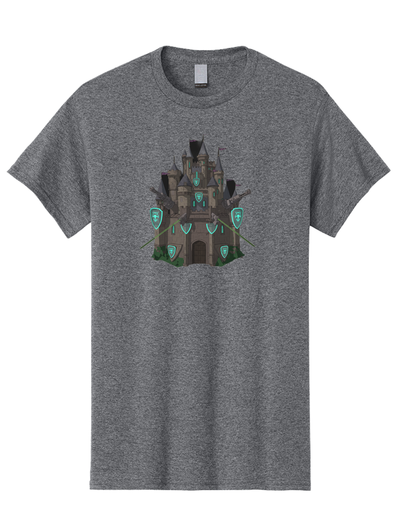 Medieval-Castle-1 Men'S Graphic Tee, 100% Cotton, Comfortable Casual Summer Wear, Machine Washable, Vintage Camera, Old Camera, Antique Camera, Black Camera, Classic Photography, Photography Equipment, Nostalgic Device, Film Camera, Camera Art Bag764