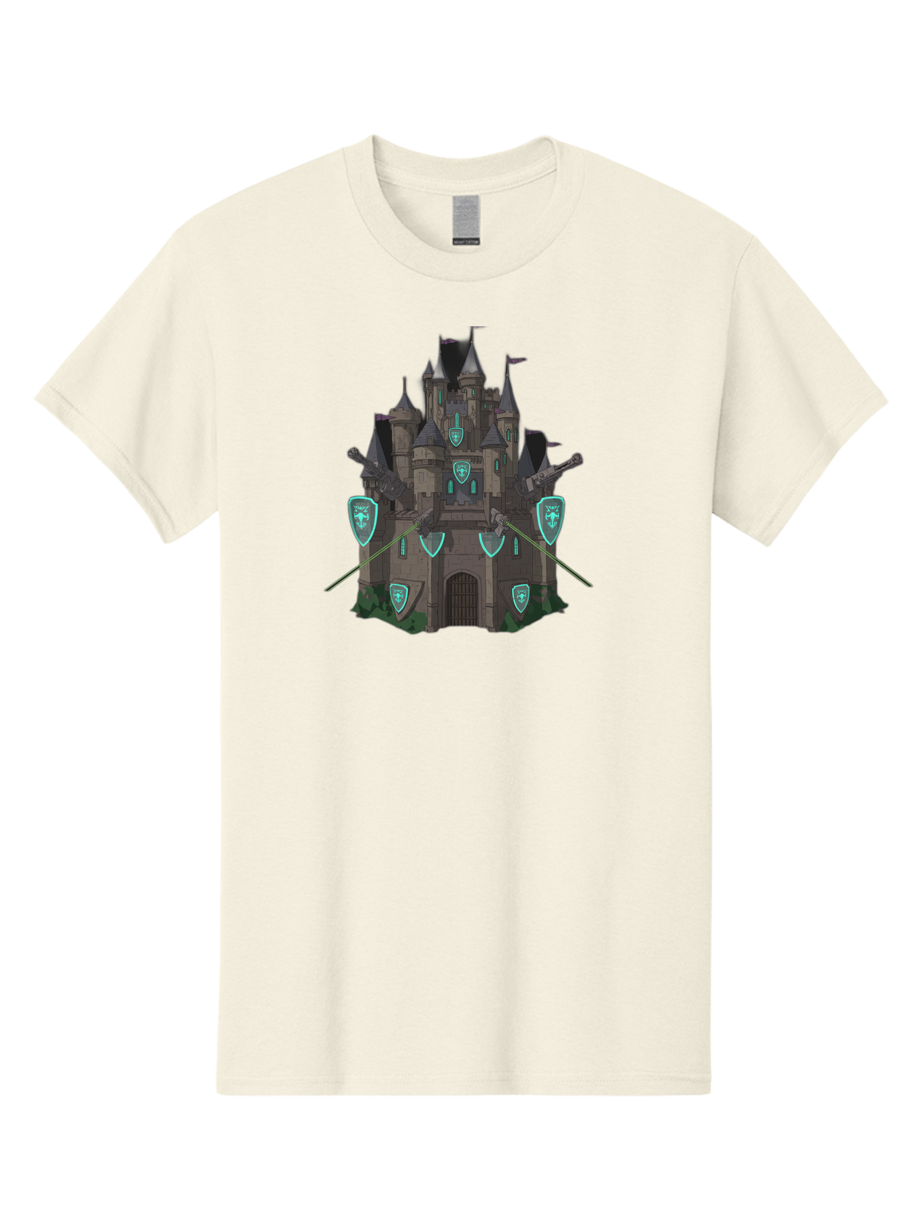 Medieval-Castle-1 Men'S Graphic Tee, 100% Cotton, Comfortable Casual Summer Wear, Machine Washable, Vintage Camera, Old Camera, Antique Camera, Black Camera, Classic Photography, Photography Equipment, Nostalgic Device, Film Camera, Camera Art Bag764