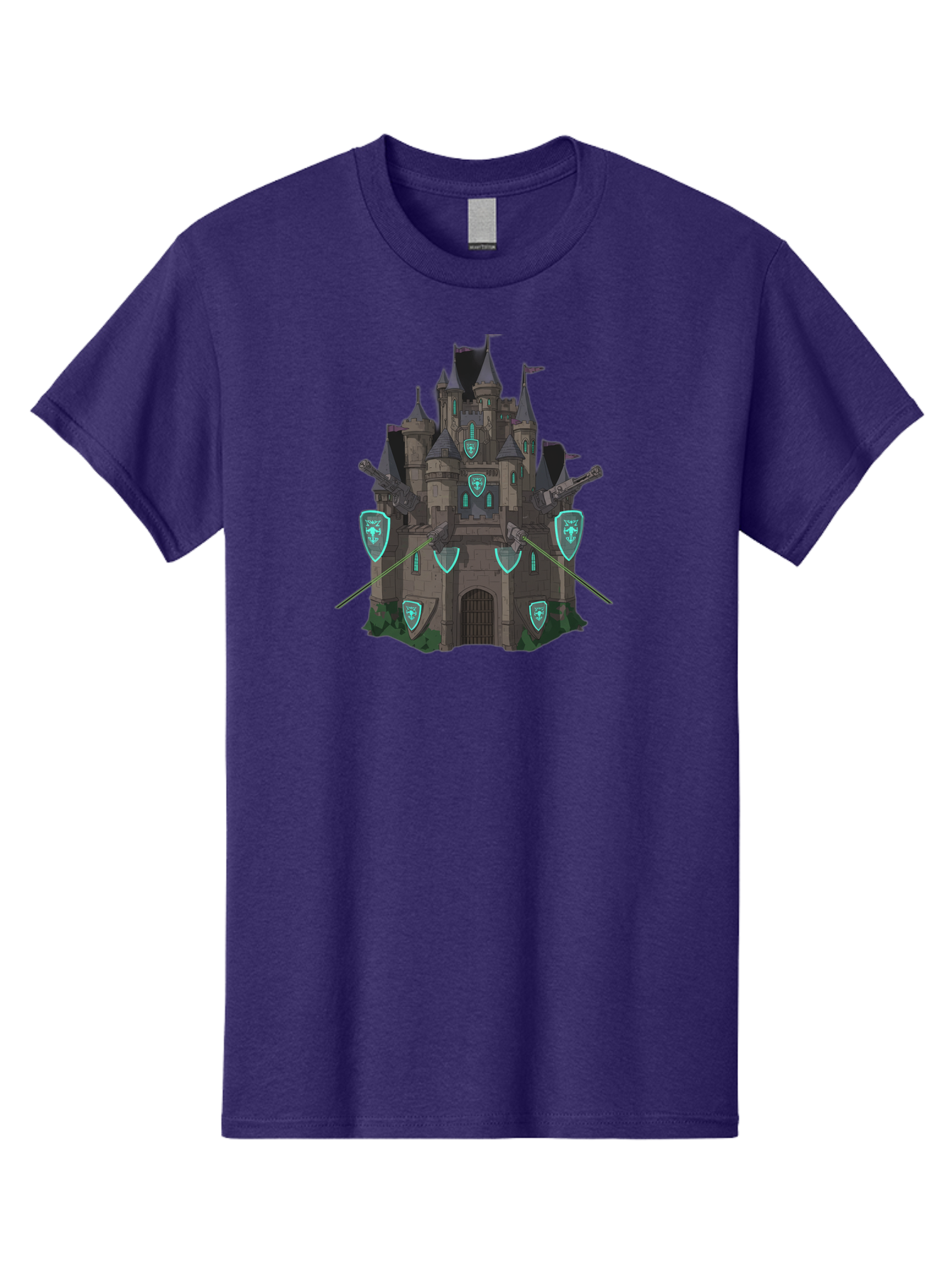 Medieval-Castle-1 Men'S Graphic Tee, 100% Cotton, Comfortable Casual Summer Wear, Machine Washable, Vintage Camera, Old Camera, Antique Camera, Black Camera, Classic Photography, Photography Equipment, Nostalgic Device, Film Camera, Camera Art Bag764
