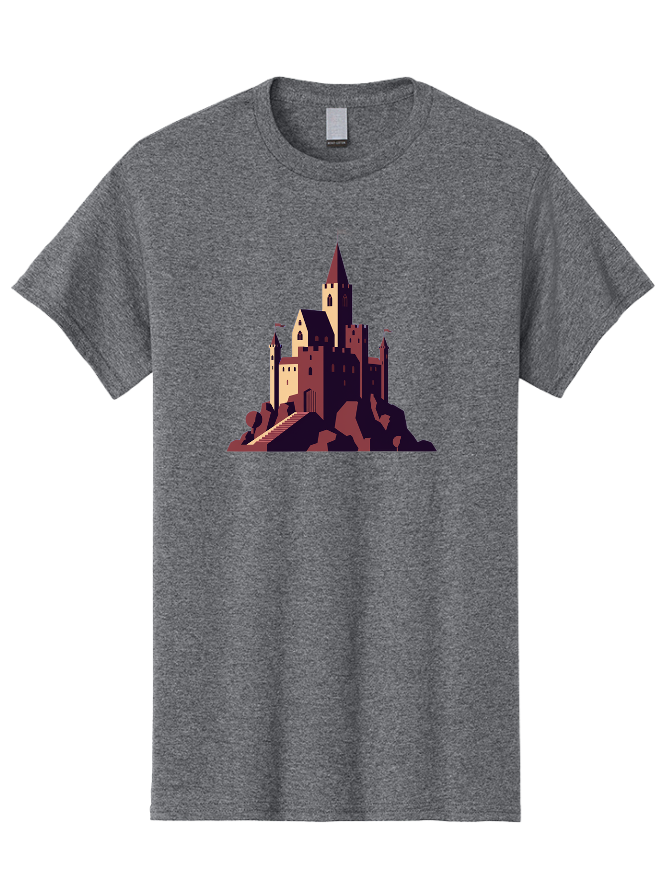 Medieval-Castle Men'S Graphic Tee, 100% Cotton, Comfortable Casual Summer Wear, Machine Washable, Vintage Camera, Old Camera, Antique Camera, Black Camera, Classic Photography, Photography Equipment, Nostalgic Device, Film Camera, Camera Art Bag765