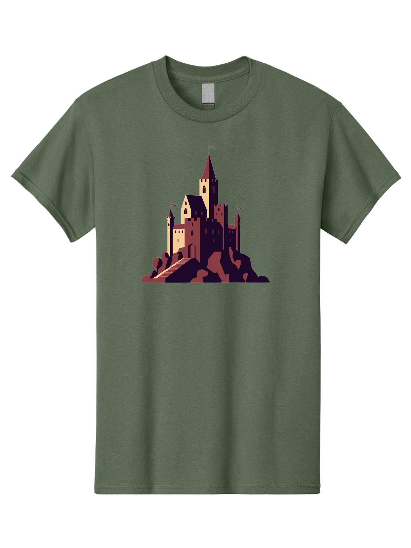 Medieval-Castle Men'S Graphic Tee, 100% Cotton, Comfortable Casual Summer Wear, Machine Washable, Vintage Camera, Old Camera, Antique Camera, Black Camera, Classic Photography, Photography Equipment, Nostalgic Device, Film Camera, Camera Art Bag765