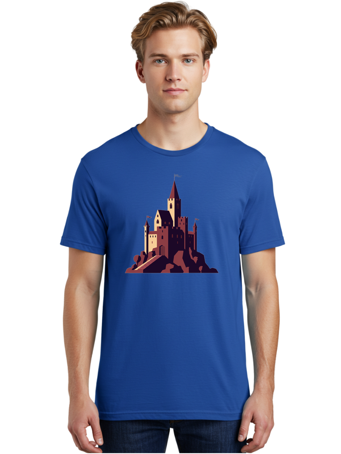 Medieval-Castle Men'S Graphic Tee, 100% Cotton, Comfortable Casual Summer Wear, Machine Washable, Vintage Camera, Old Camera, Antique Camera, Black Camera, Classic Photography, Photography Equipment, Nostalgic Device, Film Camera, Camera Art Bag765