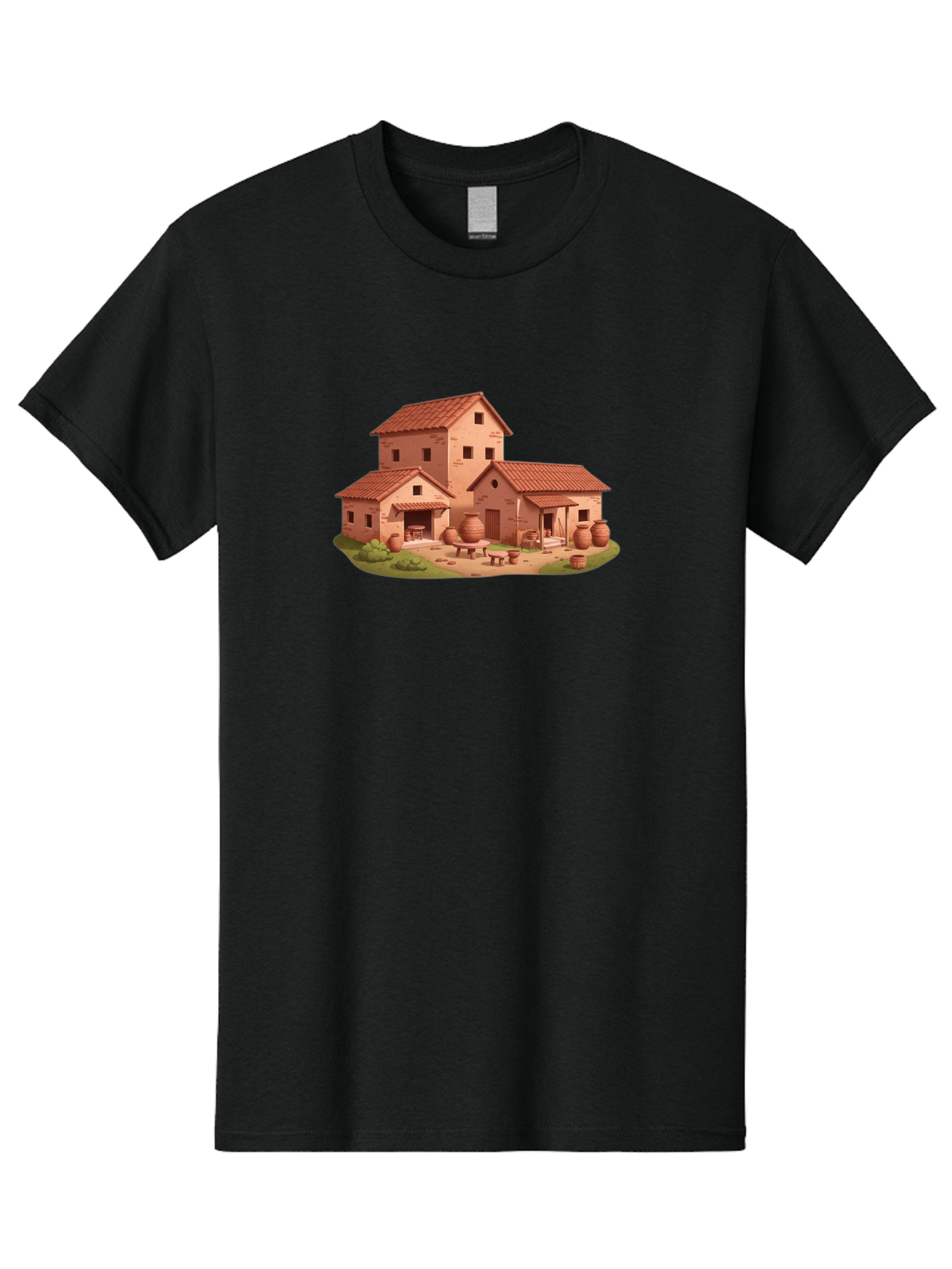 Medieval-House Men'S Graphic Tee, 100% Cotton, Comfortable Casual Summer Wear, Machine Washable, Vintage Camera, Old Camera, Antique Camera, Black Camera, Classic Photography, Photography Equipment, Nostalgic Device, Film Camera, Camera Art Bag766