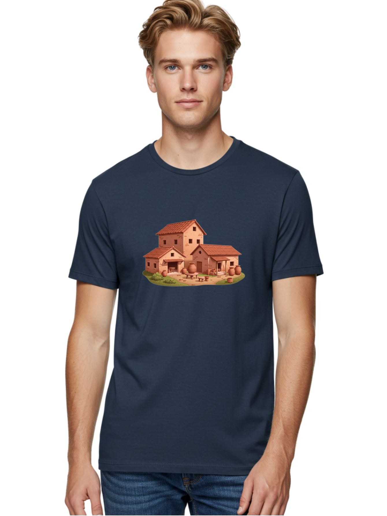 Medieval-House Men'S Graphic Tee, 100% Cotton, Comfortable Casual Summer Wear, Machine Washable, Vintage Camera, Old Camera, Antique Camera, Black Camera, Classic Photography, Photography Equipment, Nostalgic Device, Film Camera, Camera Art Bag766