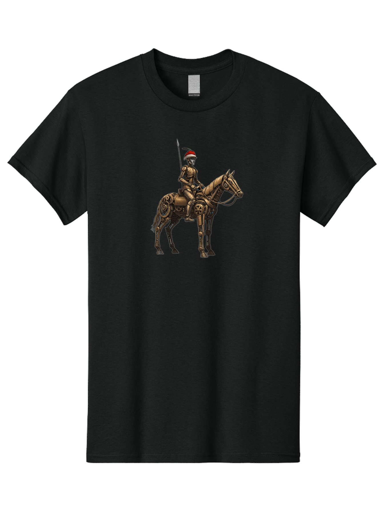 Medieval-Knight-Robot Men'S Graphic Tee, 100% Cotton, Comfortable Casual Summer Wear, Machine Washable, Vintage Camera, Old Camera, Antique Camera, Black Camera, Classic Photography, Photography Equipment, Nostalgic Device, Film Camera, Bag767