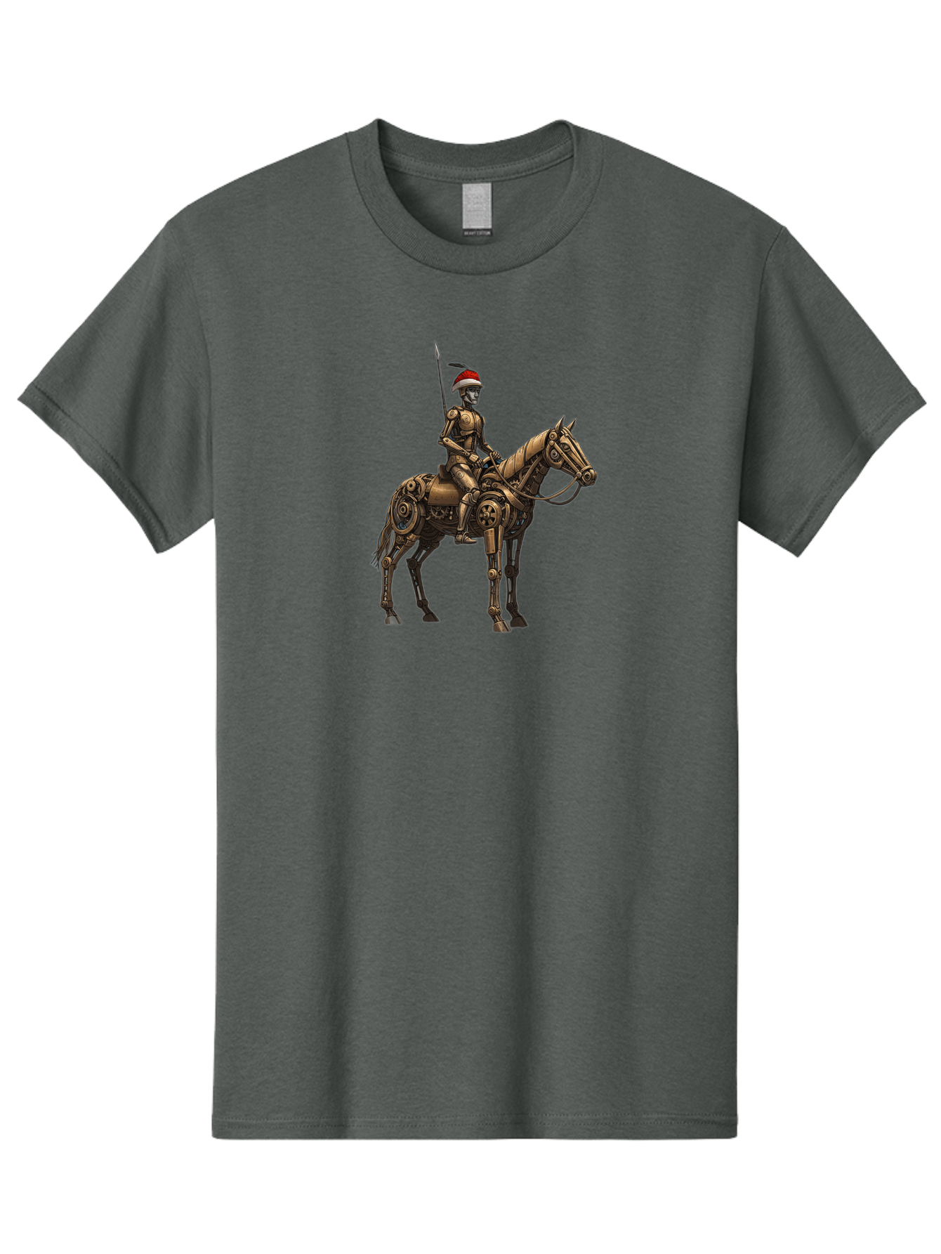 Medieval-Knight-Robot Men'S Graphic Tee, 100% Cotton, Comfortable Casual Summer Wear, Machine Washable, Vintage Camera, Old Camera, Antique Camera, Black Camera, Classic Photography, Photography Equipment, Nostalgic Device, Film Camera, Bag767