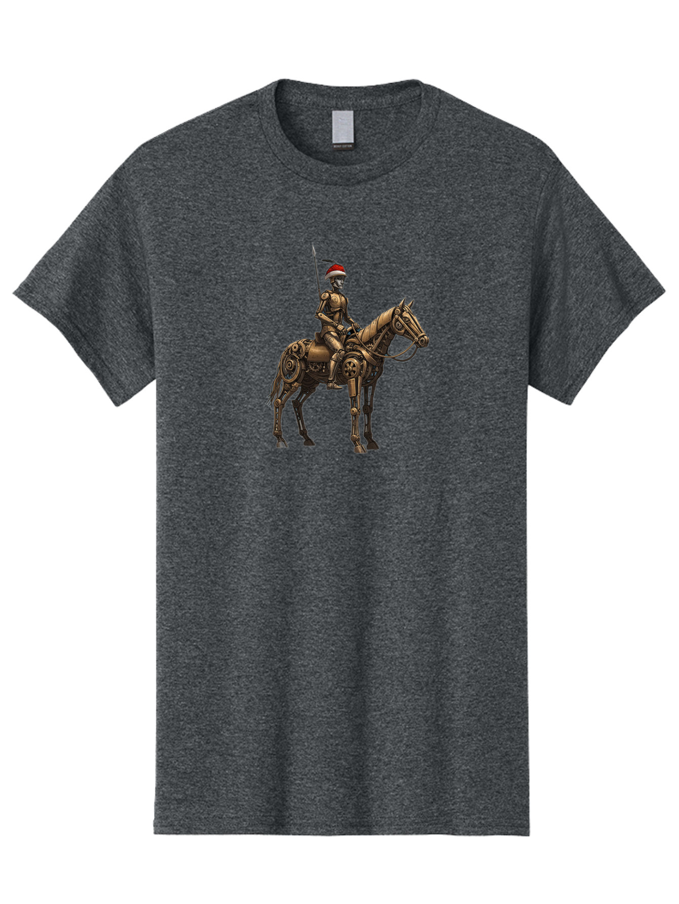 Medieval-Knight-Robot Men'S Graphic Tee, 100% Cotton, Comfortable Casual Summer Wear, Machine Washable, Vintage Camera, Old Camera, Antique Camera, Black Camera, Classic Photography, Photography Equipment, Nostalgic Device, Film Camera, Bag767