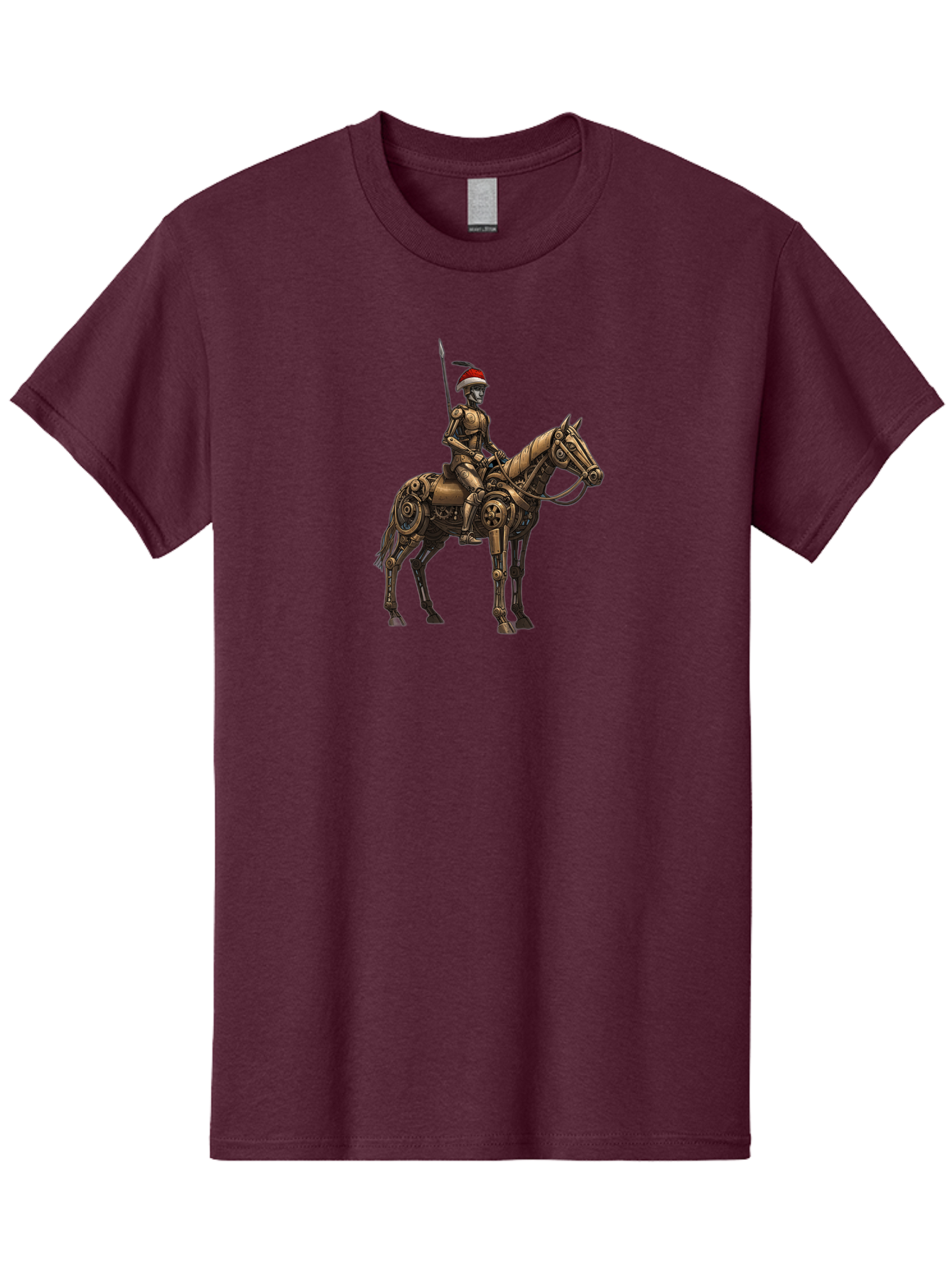 Medieval-Knight-Robot Men'S Graphic Tee, 100% Cotton, Comfortable Casual Summer Wear, Machine Washable, Vintage Camera, Old Camera, Antique Camera, Black Camera, Classic Photography, Photography Equipment, Nostalgic Device, Film Camera, Bag767