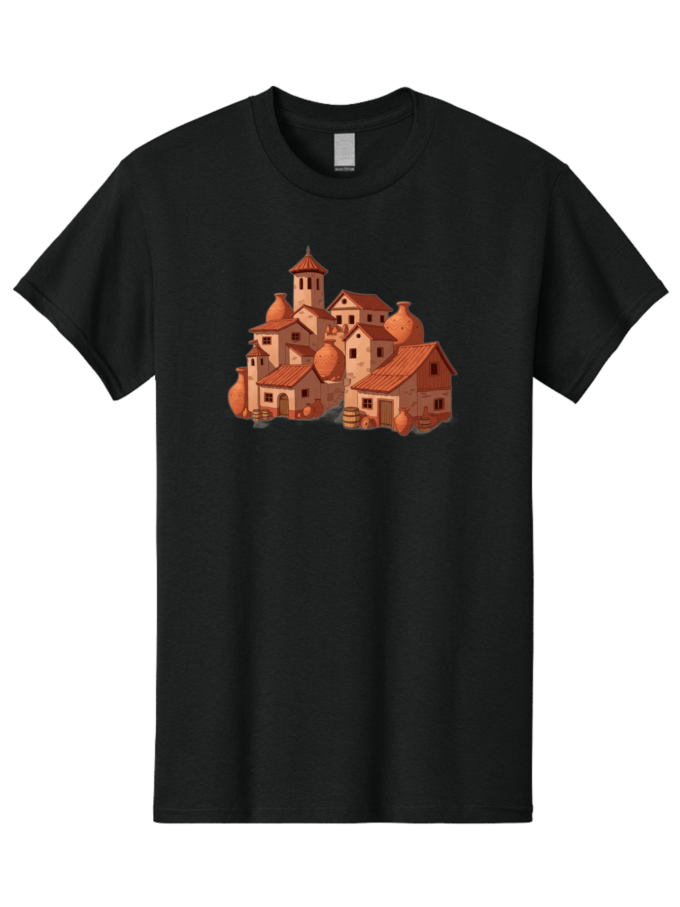 Medieval-Village Men'S Graphic Tee, 100% Cotton, Comfortable Casual Summer Wear, Machine Washable, Vintage Camera, Old Camera, Antique Camera, Black Camera, Classic Photography, Photography Equipment, Nostalgic Device, Film Camera, Camera Art Bag769