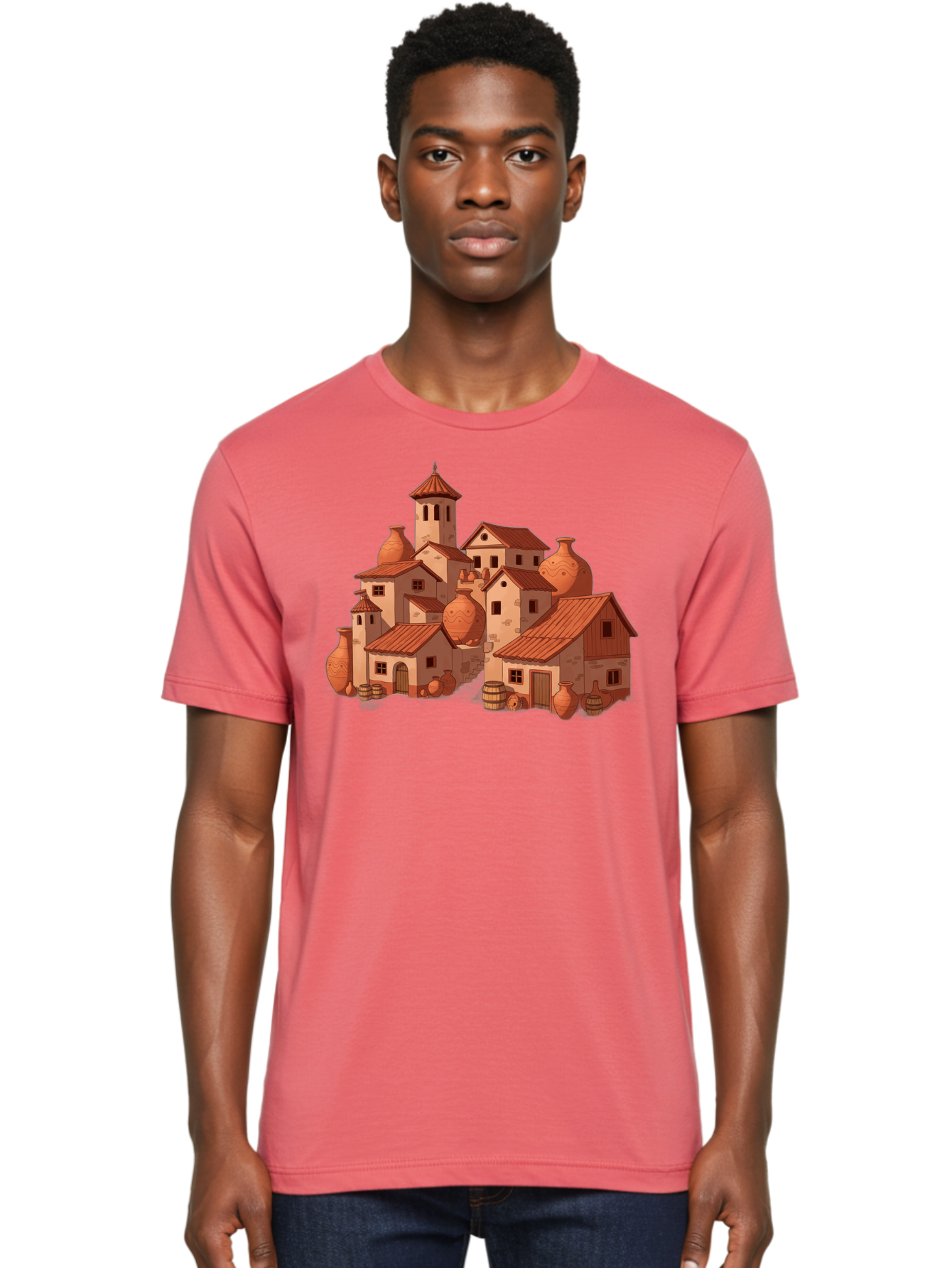 Medieval-Village Men'S Graphic Tee, 100% Cotton, Comfortable Casual Summer Wear, Machine Washable, Vintage Camera, Old Camera, Antique Camera, Black Camera, Classic Photography, Photography Equipment, Nostalgic Device, Film Camera, Camera Art Bag769