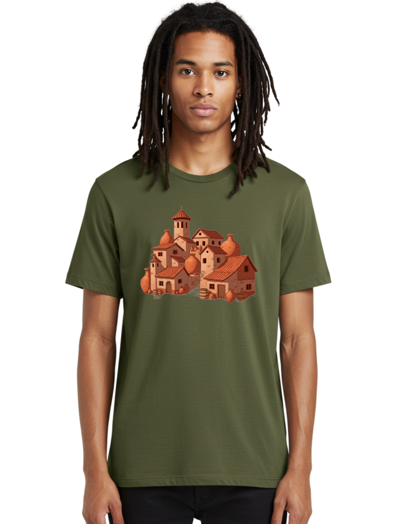 Medieval-Village Men'S Graphic Tee, 100% Cotton, Comfortable Casual Summer Wear, Machine Washable, Vintage Camera, Old Camera, Antique Camera, Black Camera, Classic Photography, Photography Equipment, Nostalgic Device, Film Camera, Camera Art Bag769