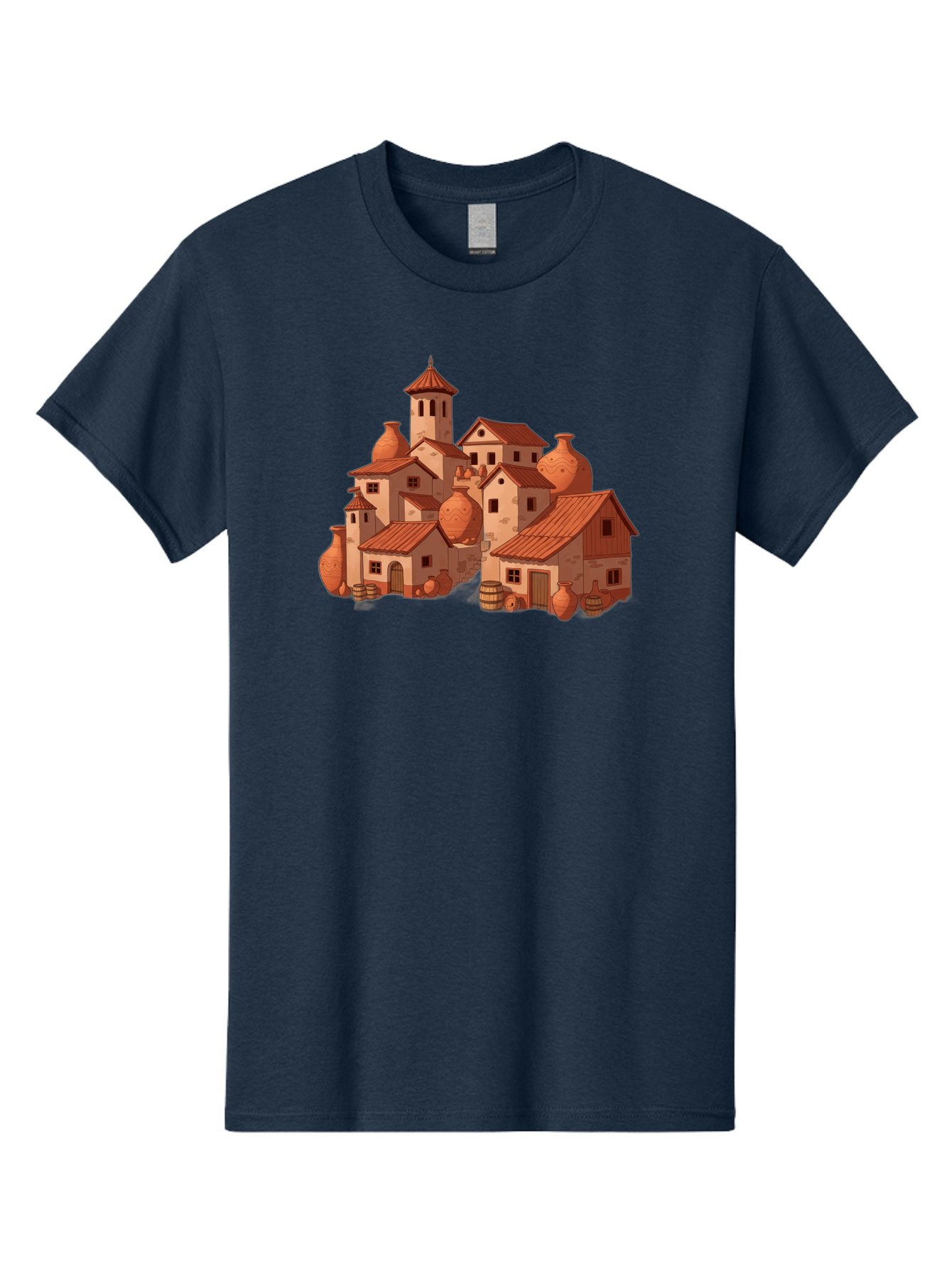 Medieval-Village Men'S Graphic Tee, 100% Cotton, Comfortable Casual Summer Wear, Machine Washable, Vintage Camera, Old Camera, Antique Camera, Black Camera, Classic Photography, Photography Equipment, Nostalgic Device, Film Camera, Camera Art Bag769