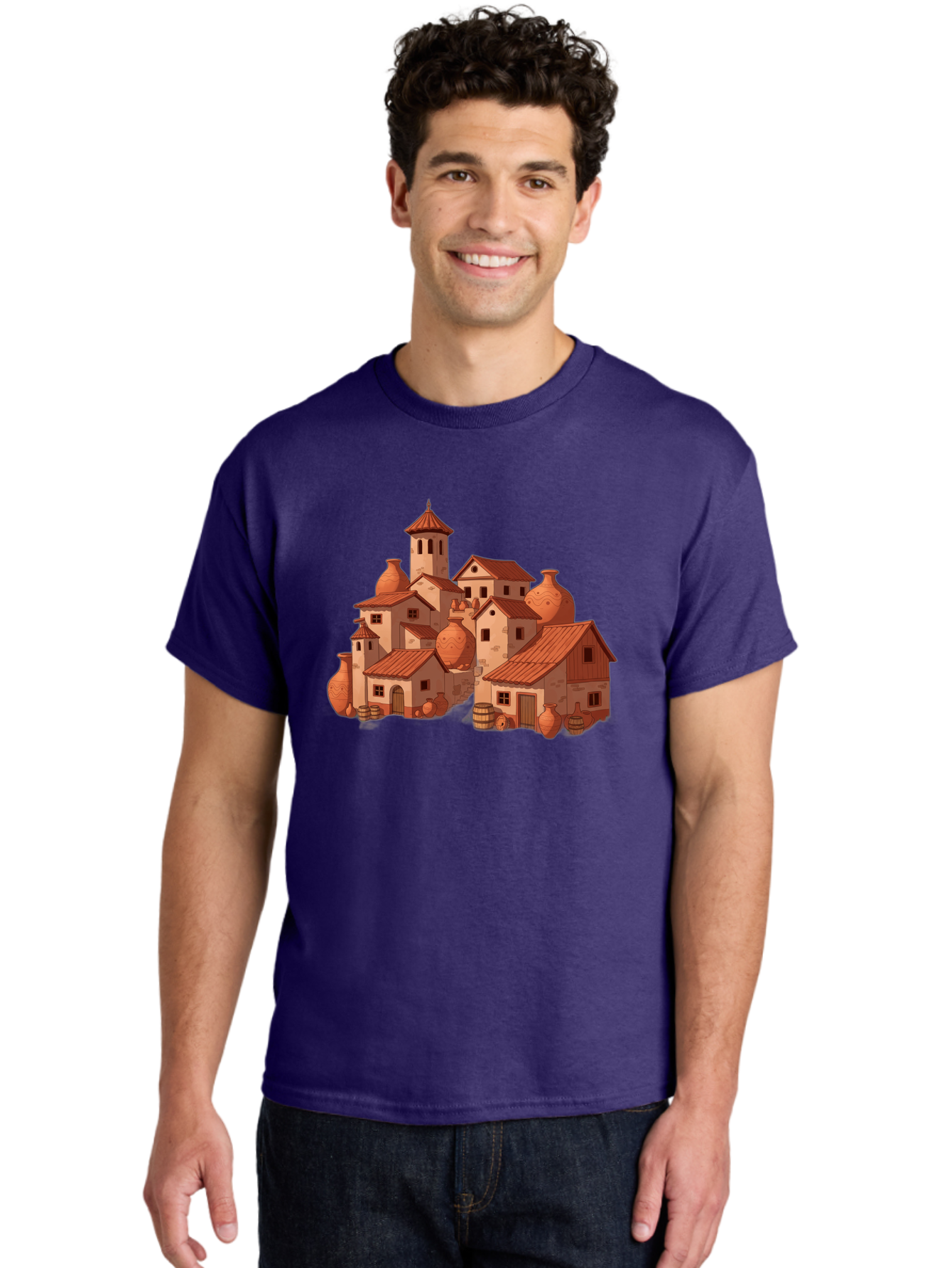 Medieval-Village Men'S Graphic Tee, 100% Cotton, Comfortable Casual Summer Wear, Machine Washable, Vintage Camera, Old Camera, Antique Camera, Black Camera, Classic Photography, Photography Equipment, Nostalgic Device, Film Camera, Camera Art Bag769
