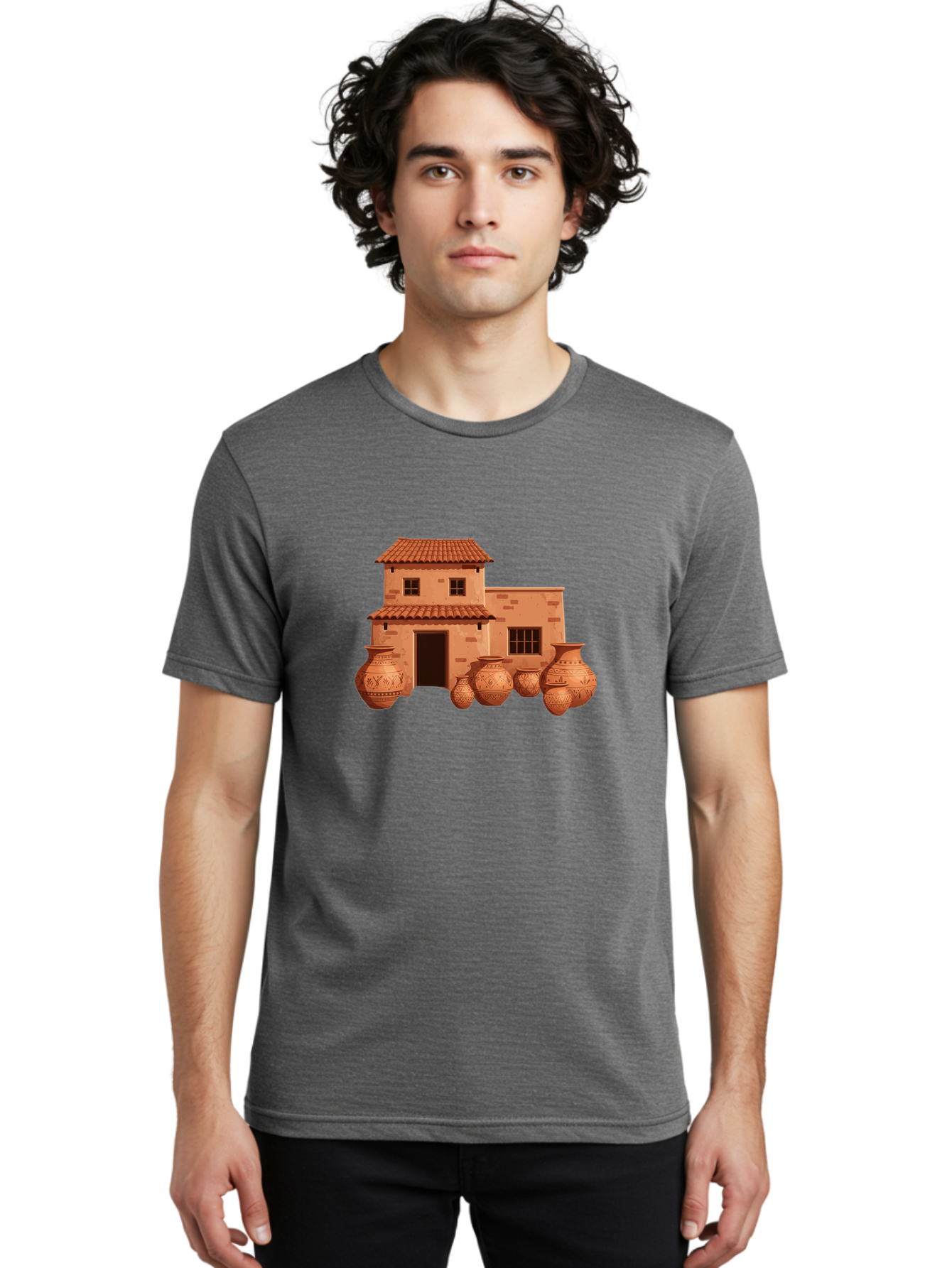 Mediterranean-House Men'S Graphic Tee, 100% Cotton, Comfortable Casual Summer Wear, Machine Washable, Vintage Camera, Old Camera, Antique Camera, Black Camera, Classic Photography, Photography Equipment, Nostalgic Device, Film Camera, Bag770