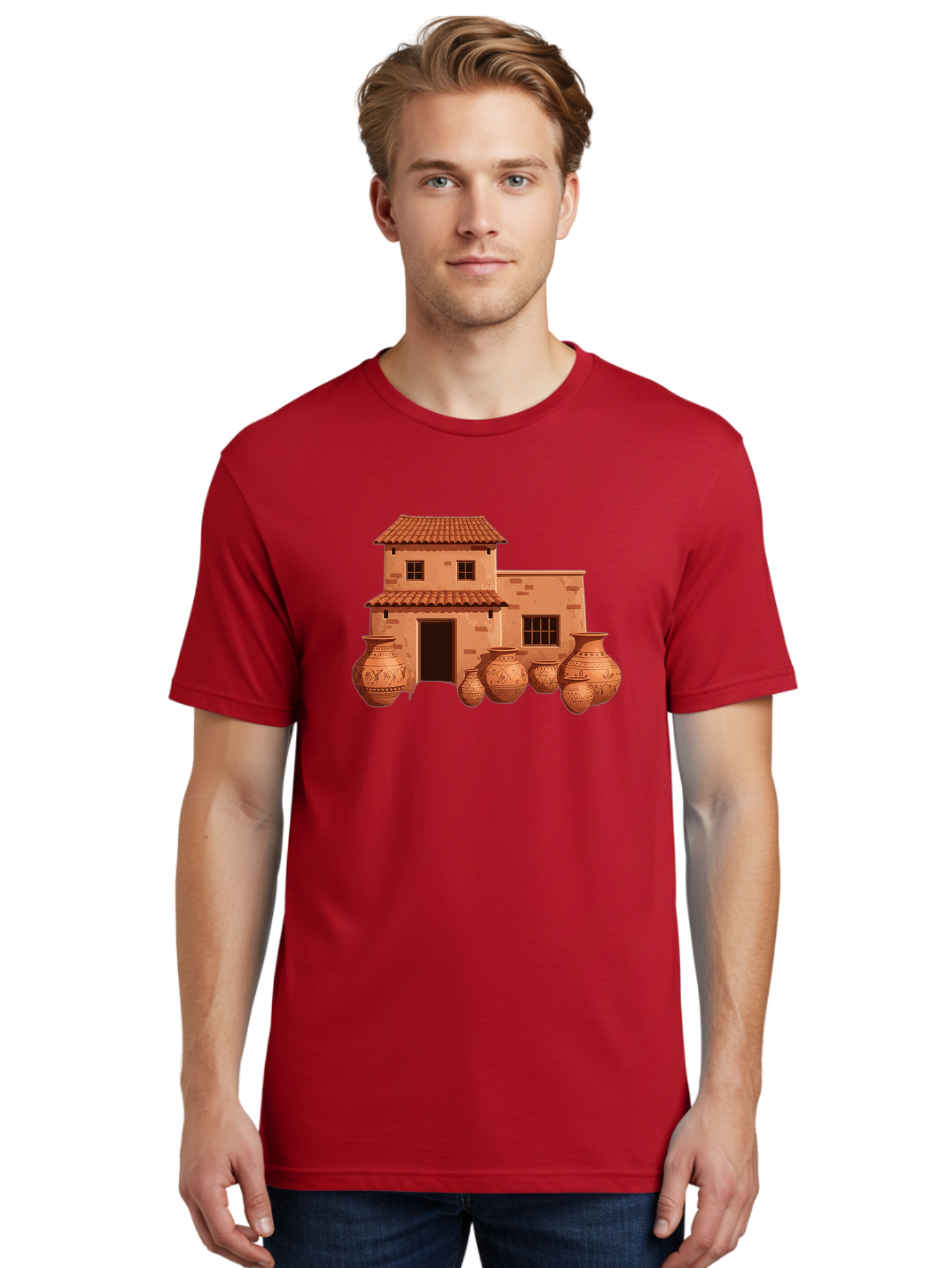 Mediterranean-House Men'S Graphic Tee, 100% Cotton, Comfortable Casual Summer Wear, Machine Washable, Vintage Camera, Old Camera, Antique Camera, Black Camera, Classic Photography, Photography Equipment, Nostalgic Device, Film Camera, Bag770
