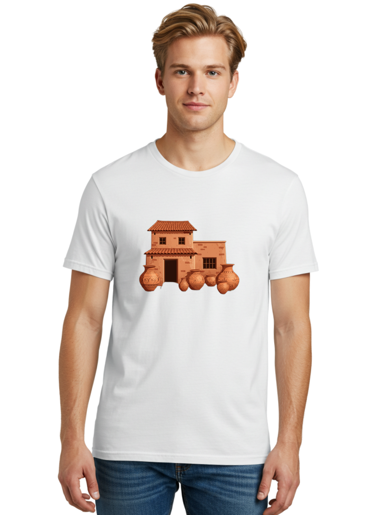 Mediterranean-House Men'S Graphic Tee, 100% Cotton, Comfortable Casual Summer Wear, Machine Washable, Vintage Camera, Old Camera, Antique Camera, Black Camera, Classic Photography, Photography Equipment, Nostalgic Device, Film Camera, Bag770