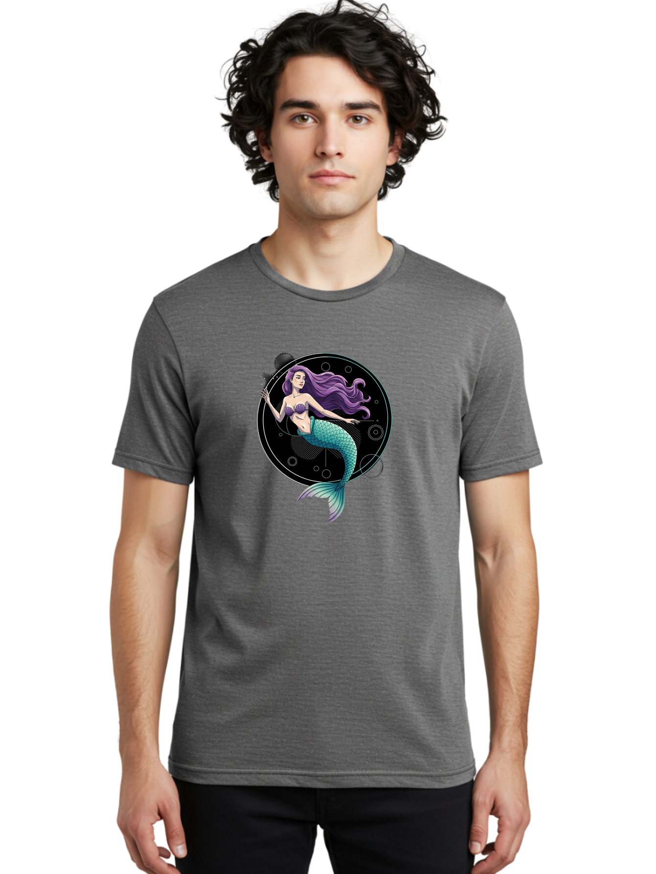 Mermaid-Astrology Men'S Graphic Tee, 100% Cotton, Comfortable Casual Summer Wear, Machine Washable, Vintage Camera, Old Camera, Antique Camera, Black Camera, Classic Photography, Photography Equipment, Nostalgic Device, Film Camera, Camera Art Bag773