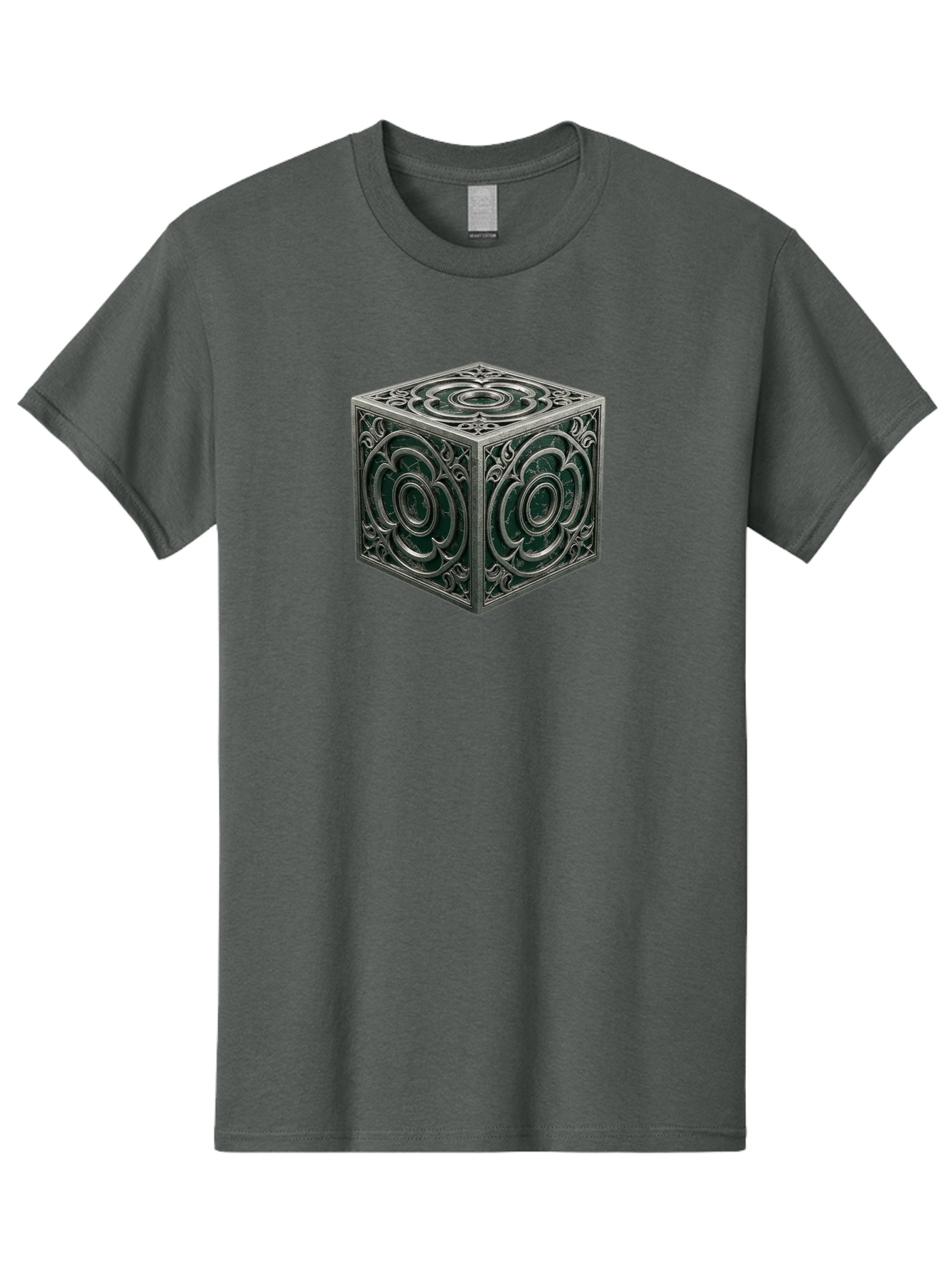 Metal-Cube Men'S Graphic Tee, 100% Cotton, Comfortable Casual Summer Wear, Machine Washable, Vintage Camera, Old Camera, Antique Camera, Black Camera, Classic Photography, Photography Equipment, Nostalgic Device, Film Camera, Camera Art Bag774
